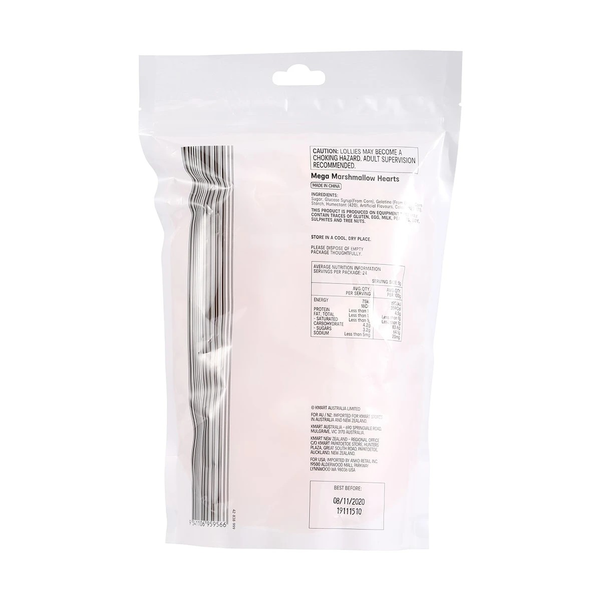 2 Mega Marshmallow Hearts 120g, 2 of 3