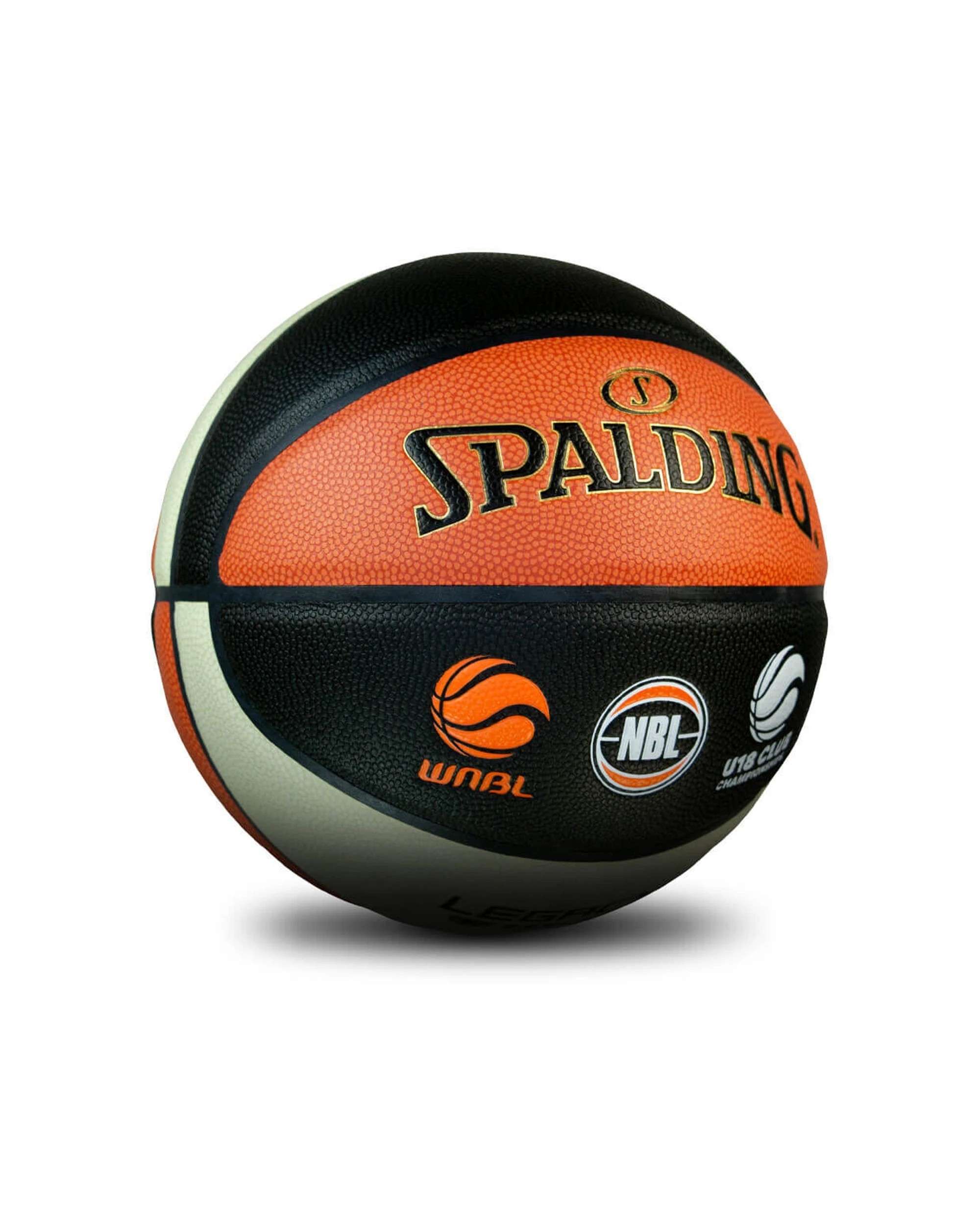 3 Spalding Hoops Fest Official Game Indoor Basketball Size 6 Composite Leather - Multi, 3 of 4