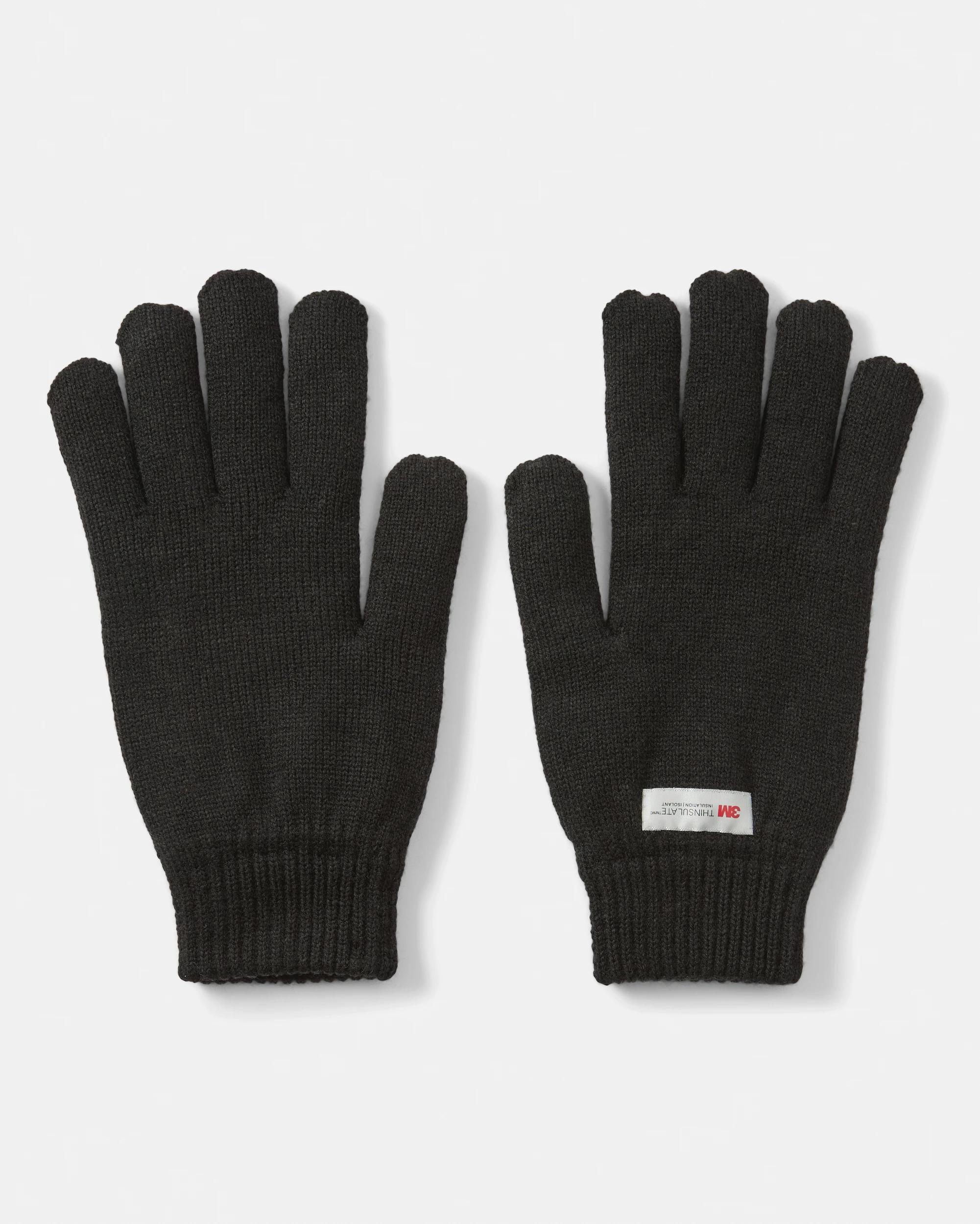 1 Thinsulate Gloves Black, 1 of 3