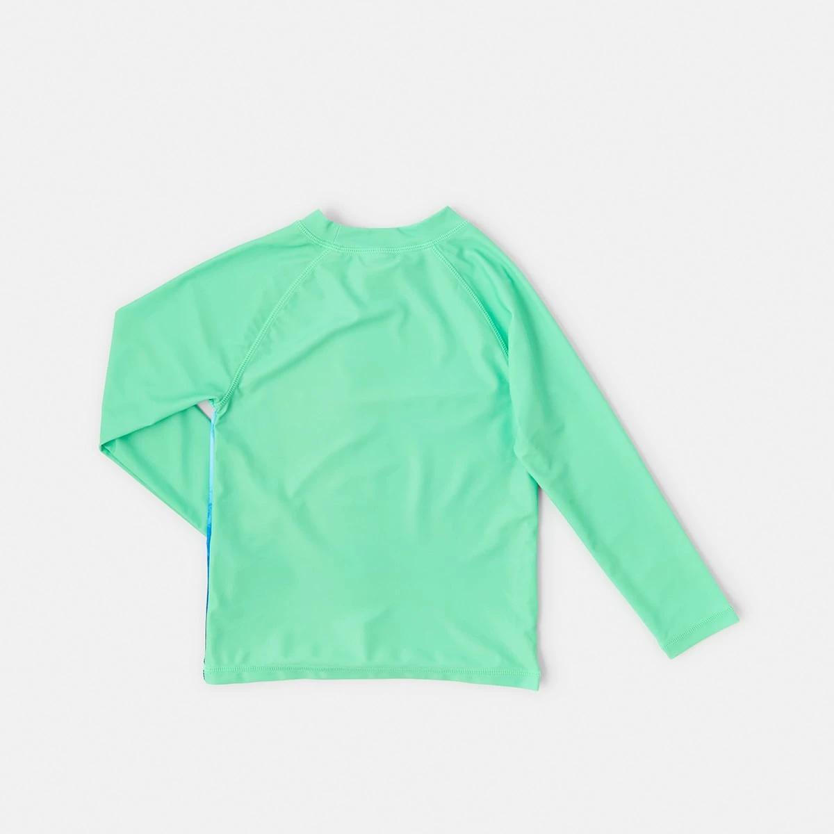 8 Digital Print Rash Vest Grn Dino, 8 of 8