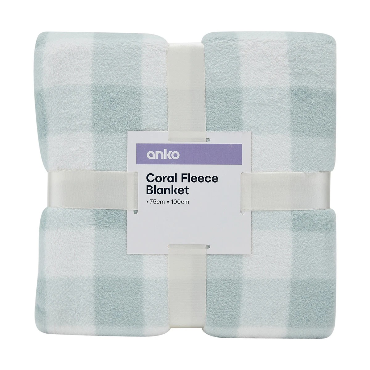 5 Coral Fleece Blanket - Green, 5 of 5
