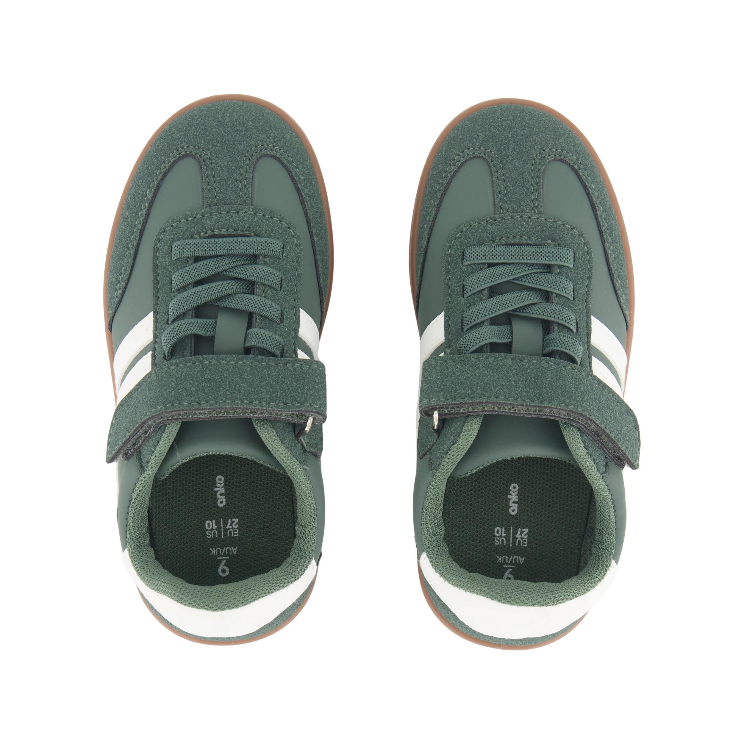 2 Junior Casual Sneakers HUNTER GREEN, 2 of 5
