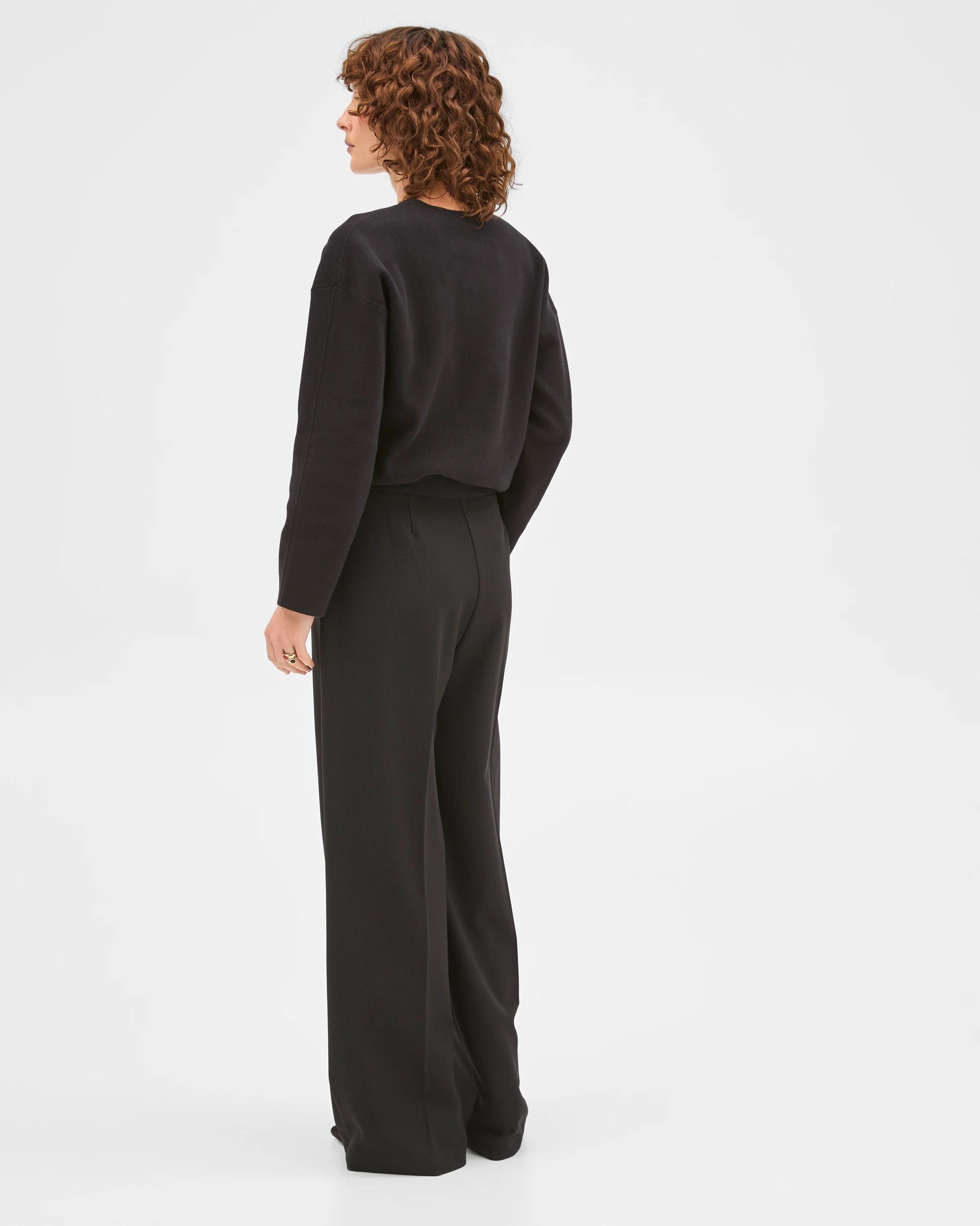 8 Preview Tailored Ultra Wide Pants BLACK, 8 of 8