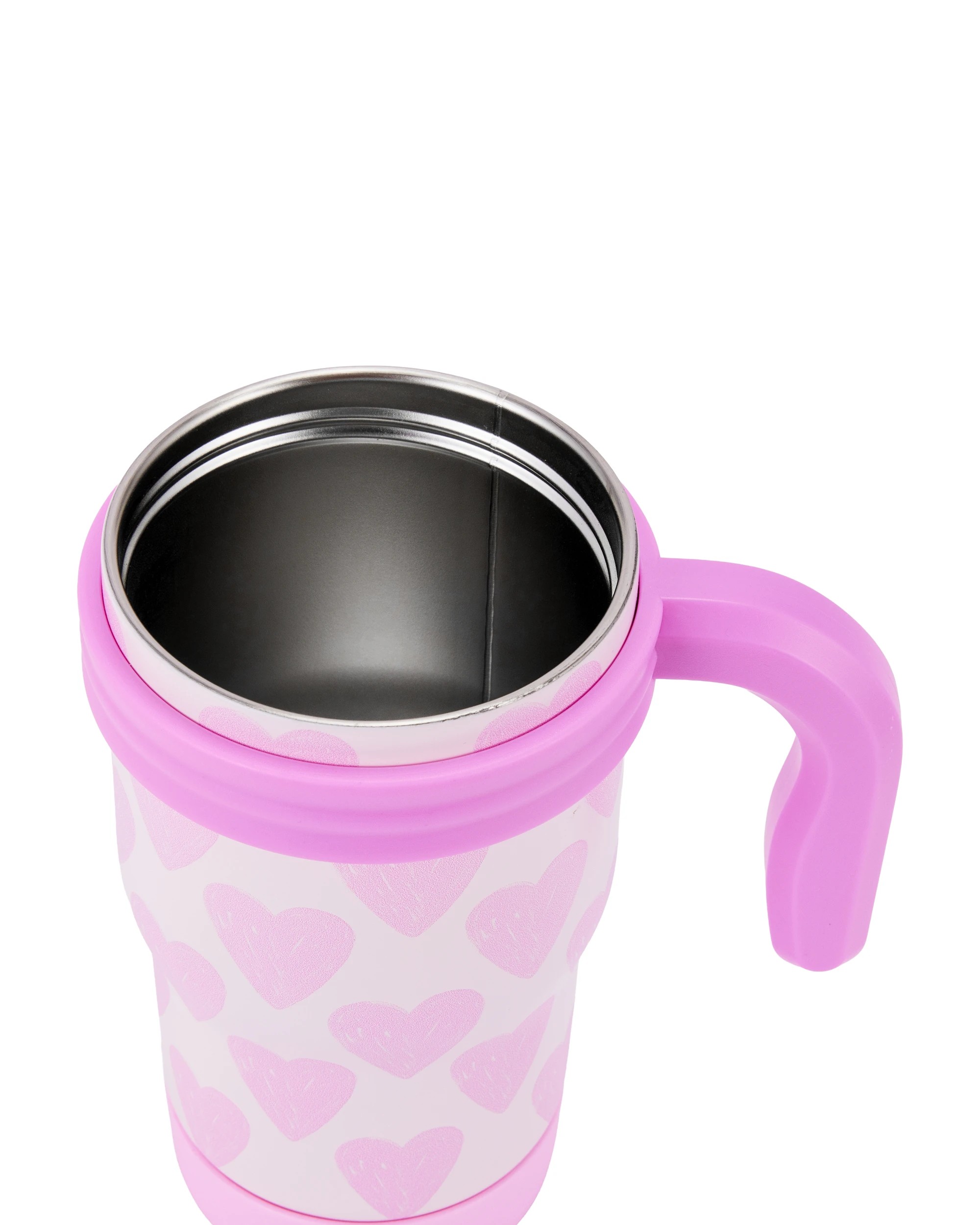 6 380ml Hearts Stainless Steel Tumbler with Handle, 6 of 7