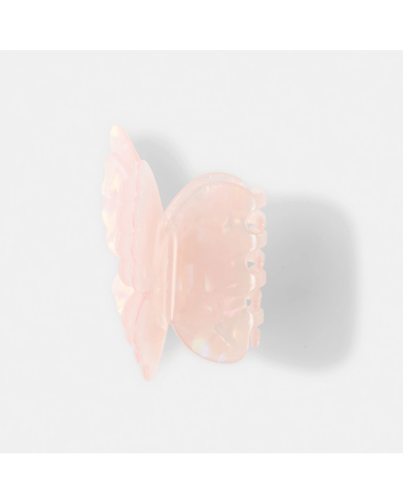 Butterfly Claw Hair Clip - Pink