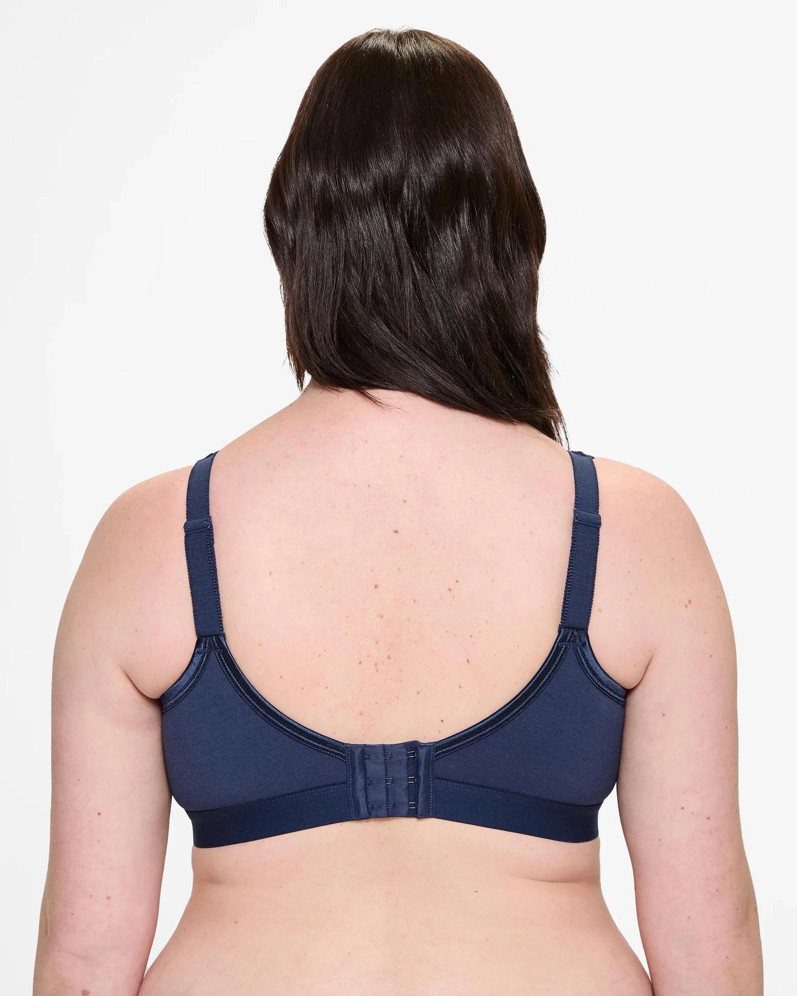 2 Target Woman Plus Size Lucy Australian Cotton Blend Moulded Wirefree Bra TWILIGHT BLUE, 2 of 2