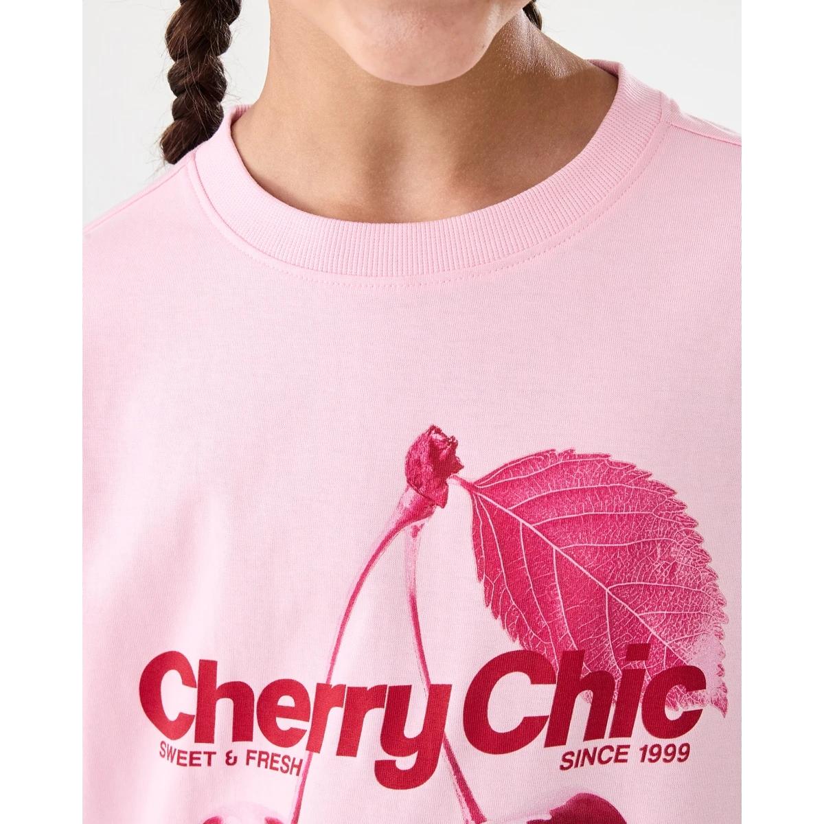 4 Oversized T-shirt Pnk Cherry, 4 of 7