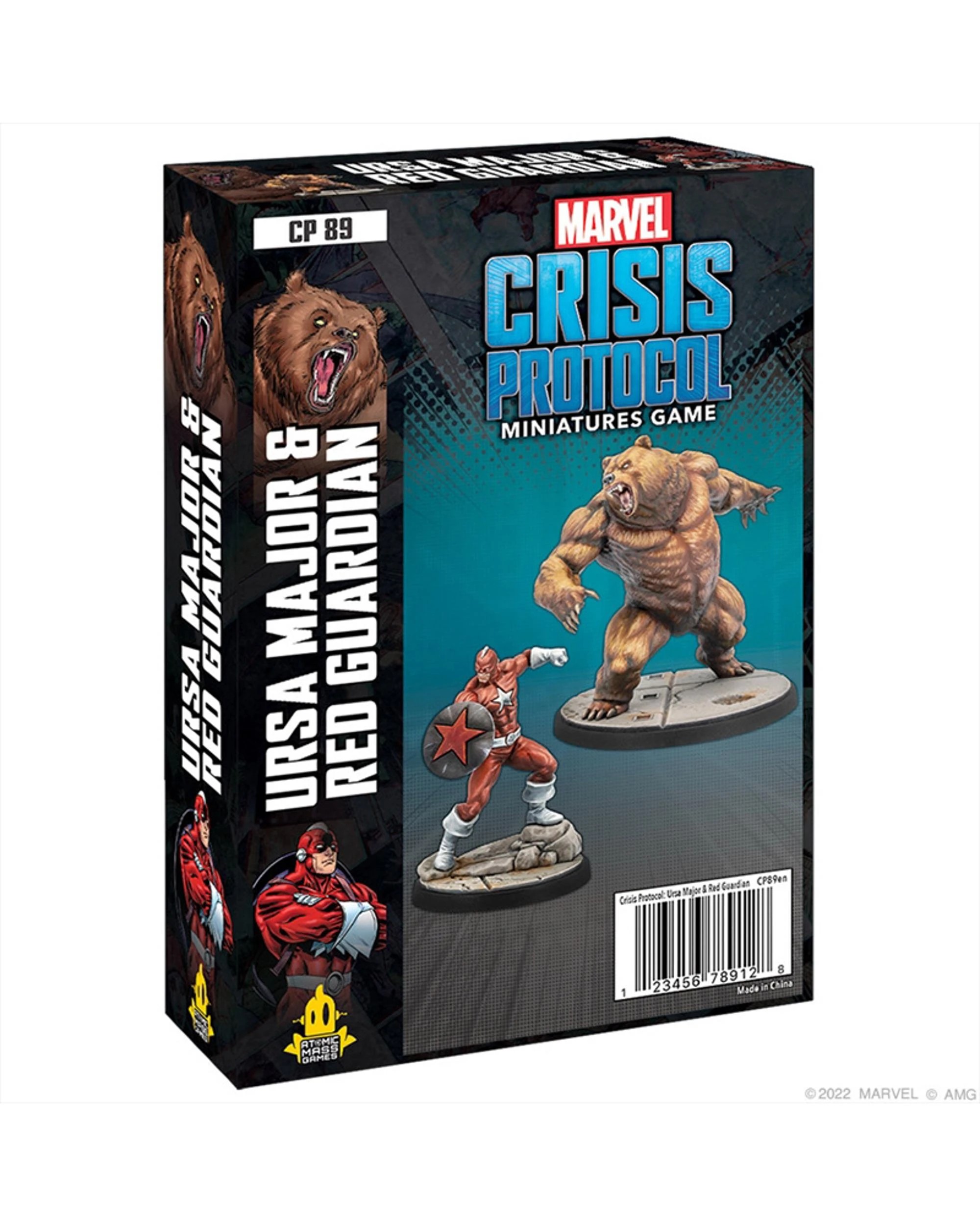 1 Marvel Crisis Protocol Ursa Major and Red Guardian Character Pack Miniatures Board Game, 1 of 3