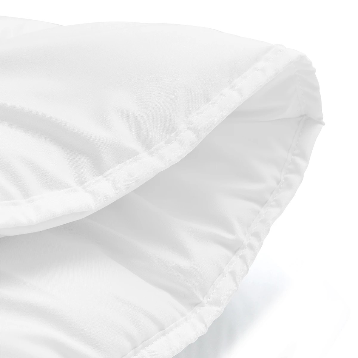 5 High Warmth Soft Comfort Quilt - King Bed, White, 5 of 6