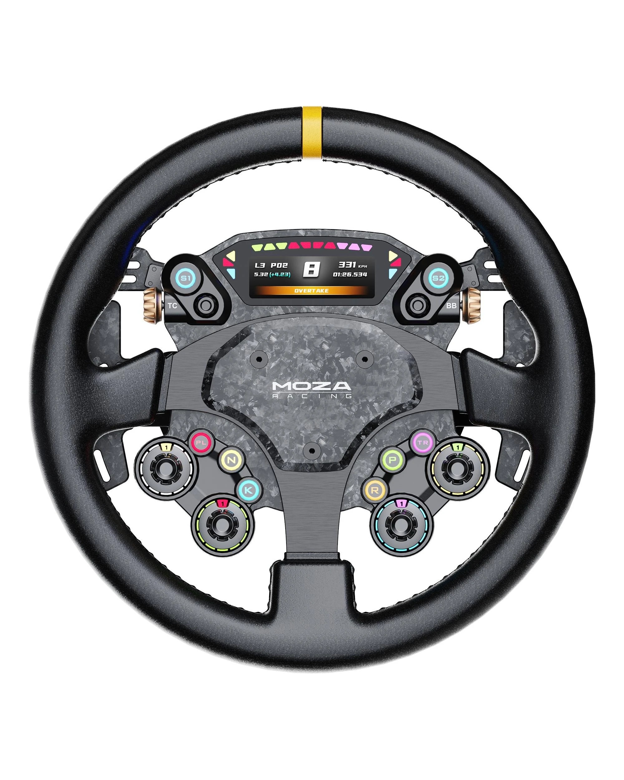 1 MOZA Racing CS Pro Steering Wheel, 1 of 6