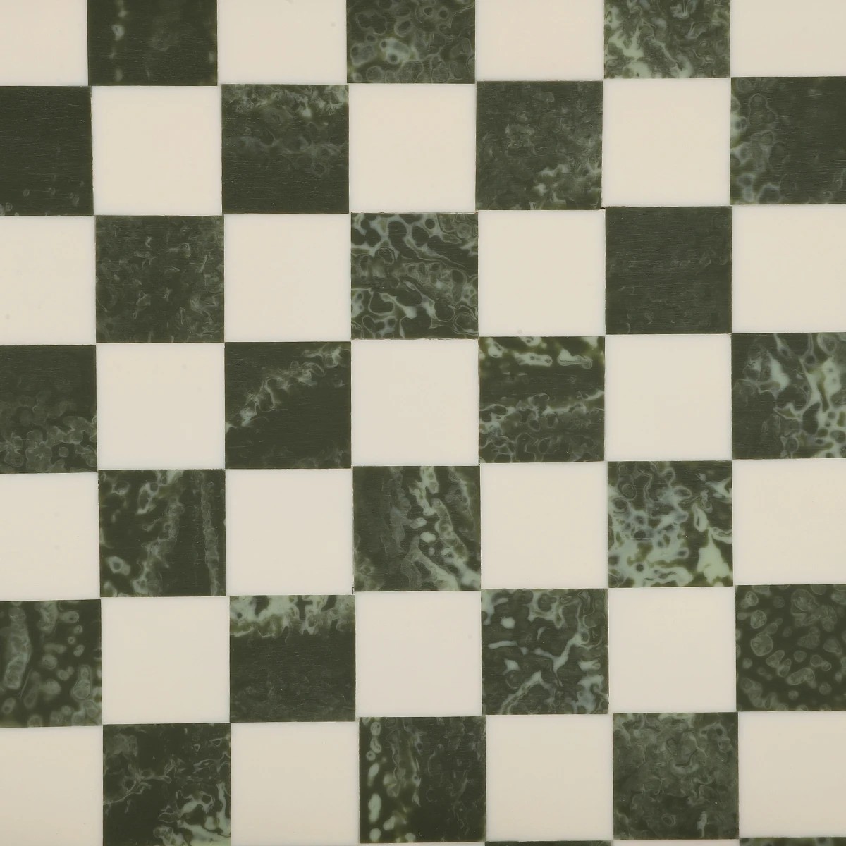 5 Green Check Decor Tray, 5 of 5