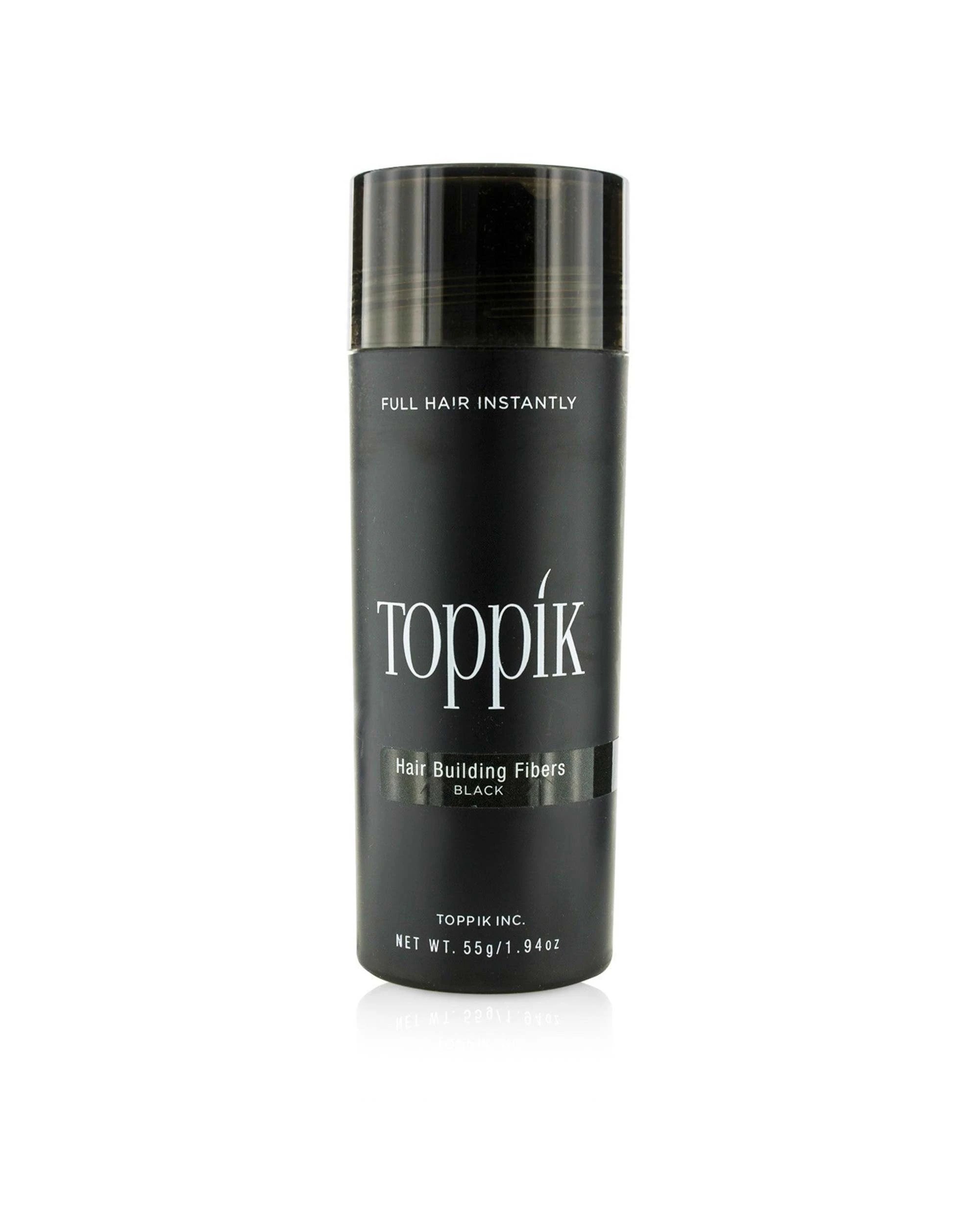 1 Toppik Hair Building Fibers - # Black  55g/1.94oz, 1 of 4