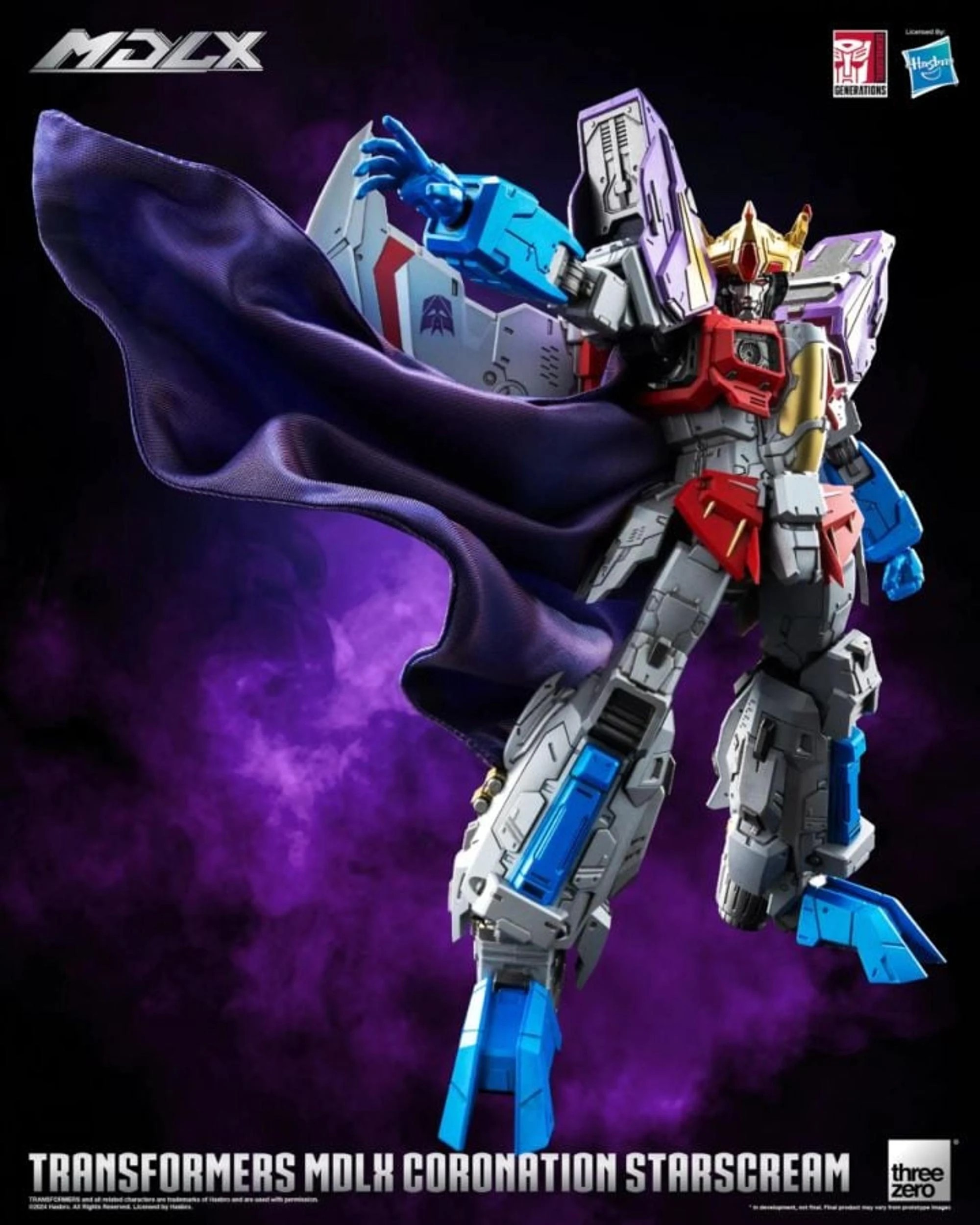 9 Threezero Transformers Coronation Starscream MDLX Collectable Action Figure, 9 of 10