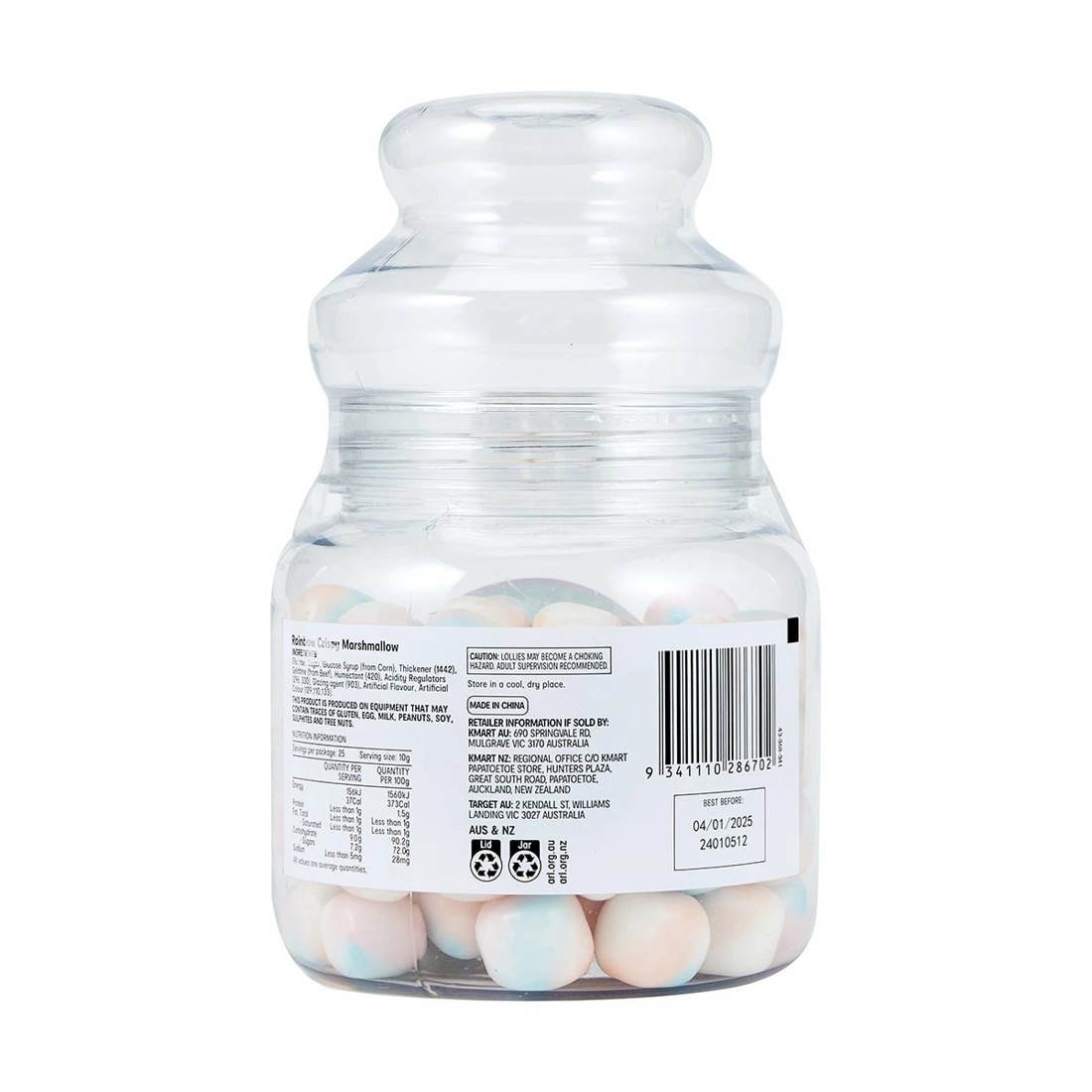 8 Rainbow Crispy Marshmallows 250g, 8 of 8