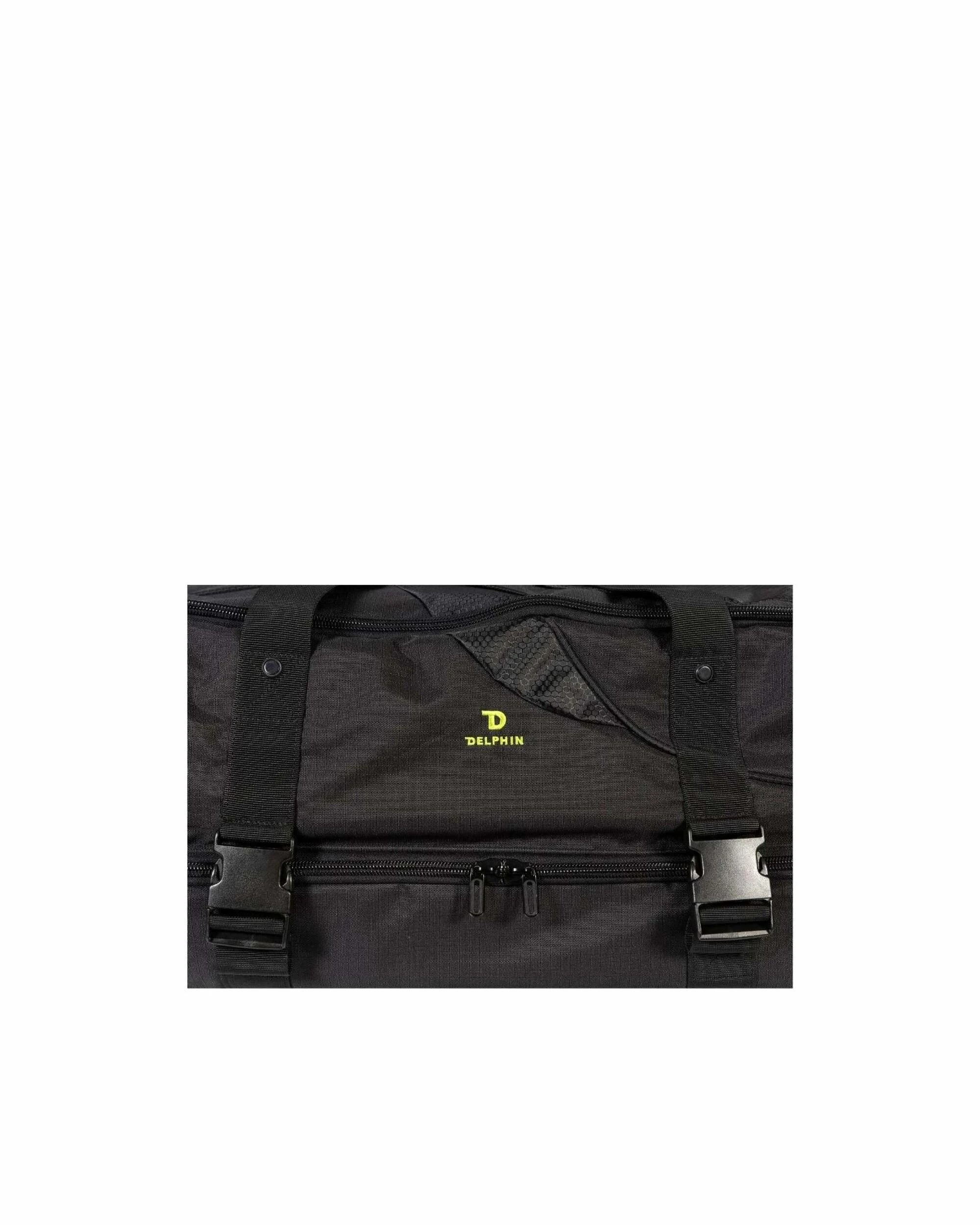 8 Delphin Corfu 2 Medium Wheeled Duffle Bag - 80L - Black, 8 of 8