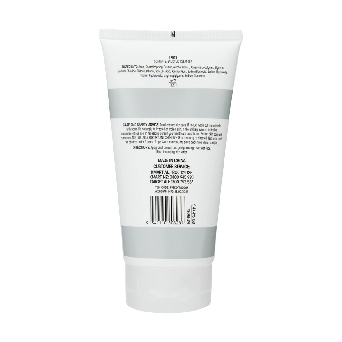 3 OXX Skincare Cleanser 150ml - Salicylic Acid, 3 of 3