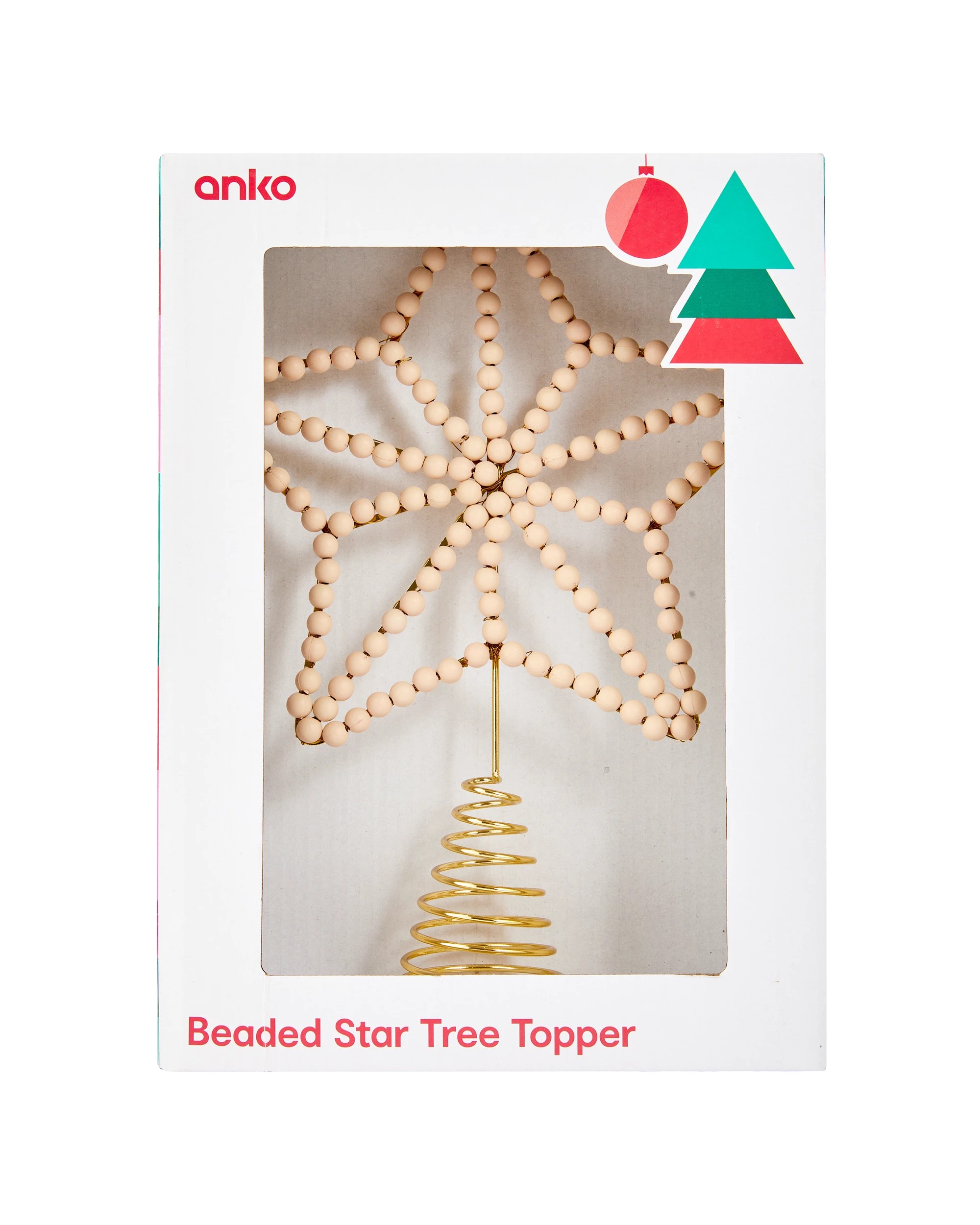 5 Beaded Star Tree Topper, 5 of 6