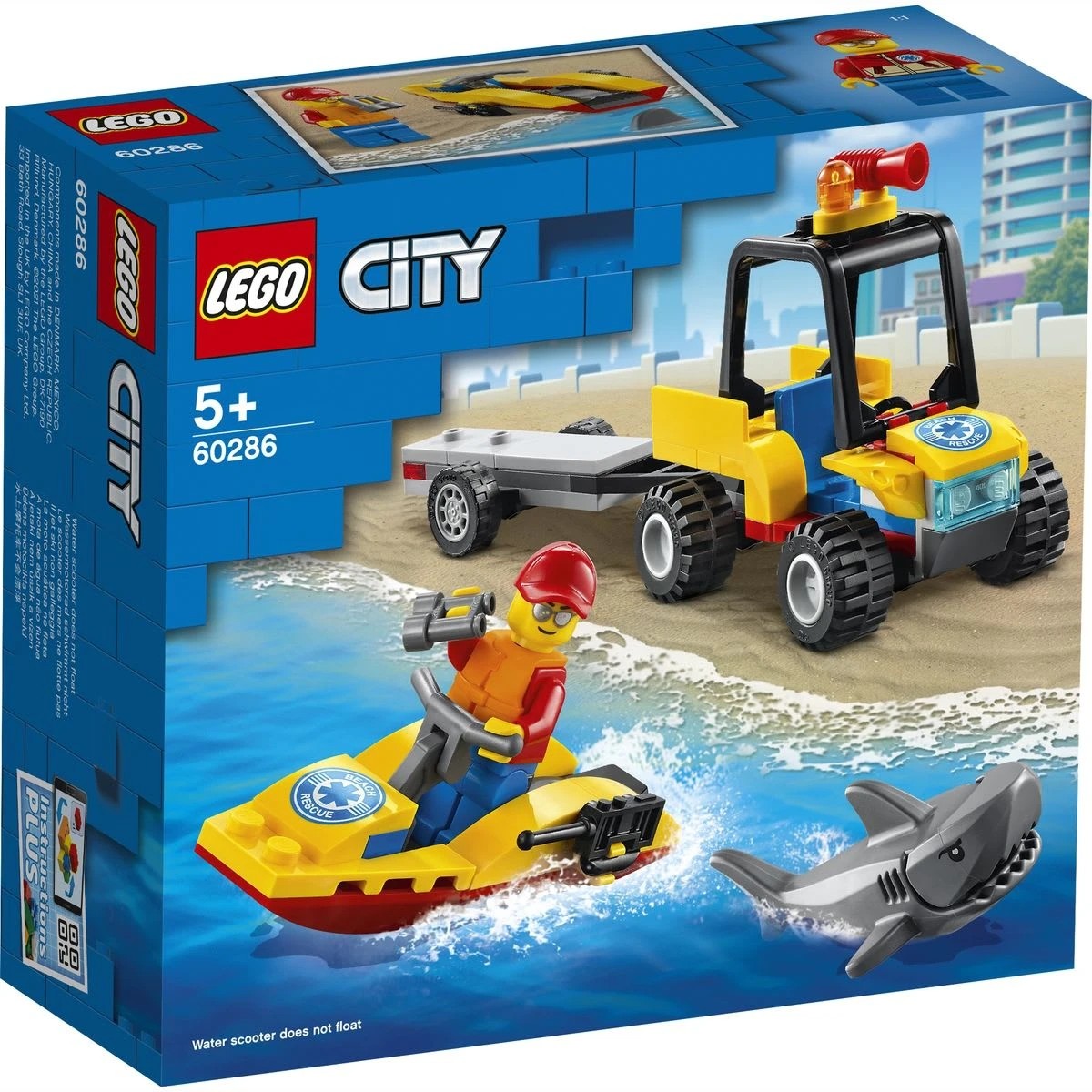 1 LEGO City Great Vehicles Beach Rescue ATV 60286, 1 of 9