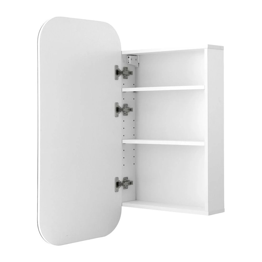 1 Cefito Bathroom Mirror Cabinet Medicine Shaving Arch Wall Hung 450x900mm - White, 1 of 5