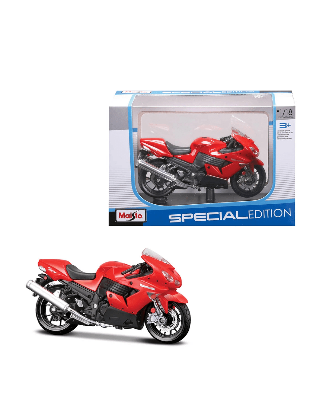 8 Maisto Special Edition 1/18 Die-cast Metal Motorbike Toy - Assorted, 8 of 9