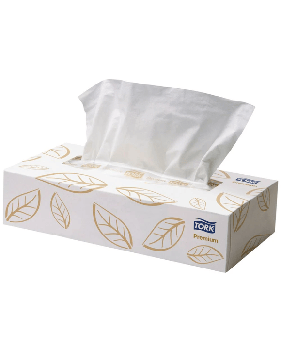 Tork Premium 2 Ply Facial Tissues 100 Sheets