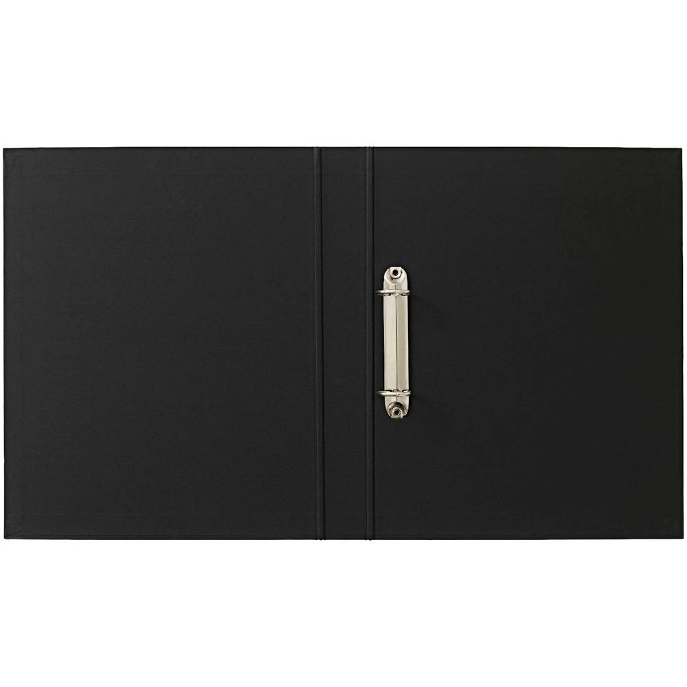 2 Otto A4 Recycled 2D Ring Binder Black, 2 of 3