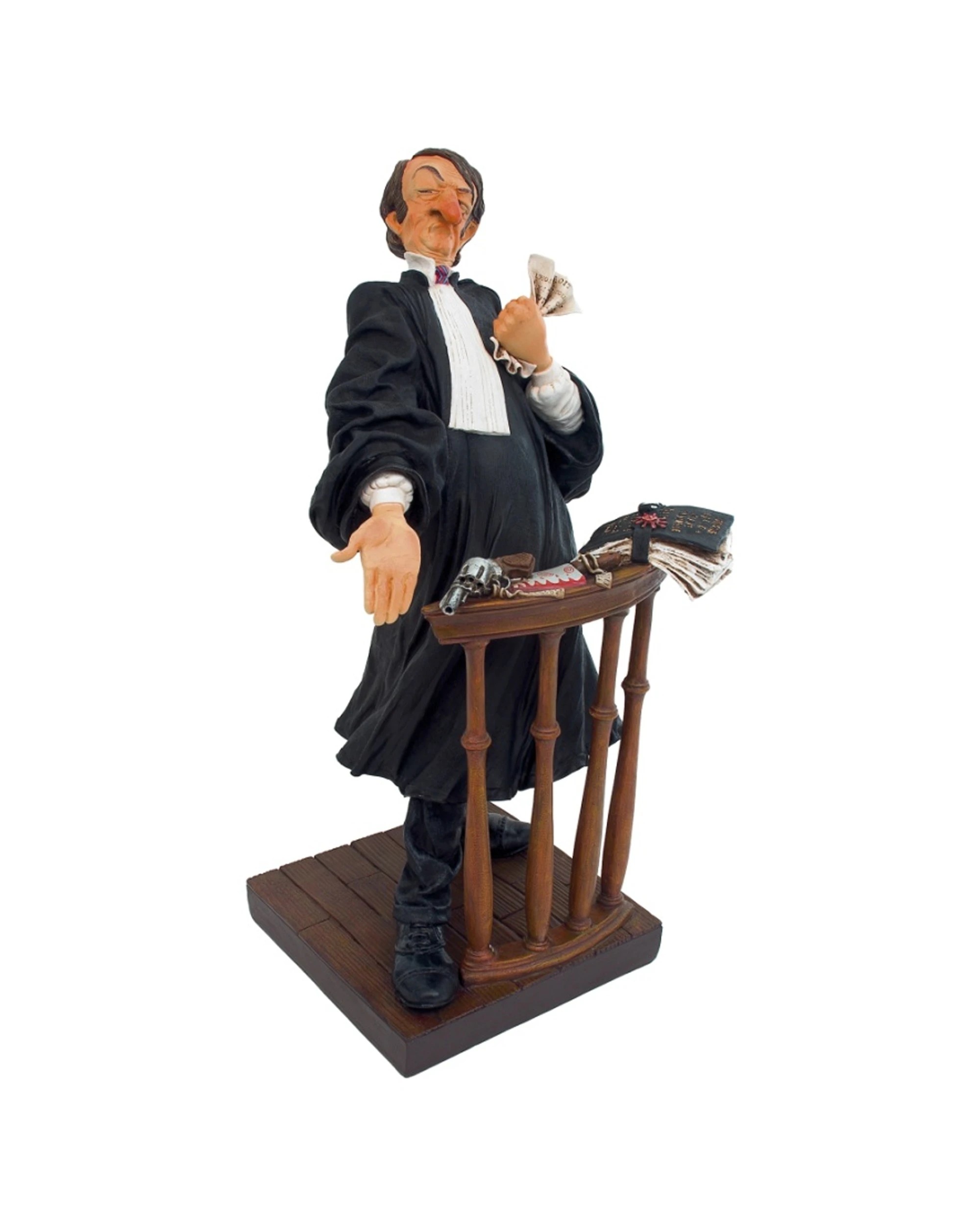 1 The Comic Art of Guillermo Forchino Full Size Lawyer Figurine - Multi, 1 of 5