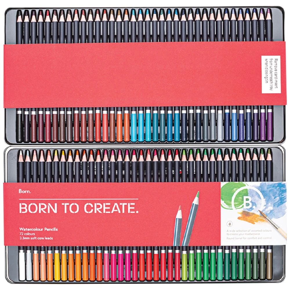 2 Born Watercolour Pencils 72 Pack, 2 of 4