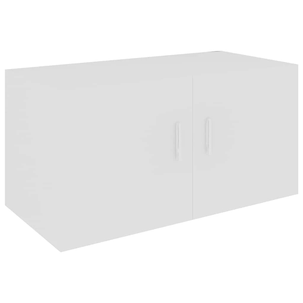 2 vidaXL Wall mounted cabinet Wall mounting - White, 2 of 8