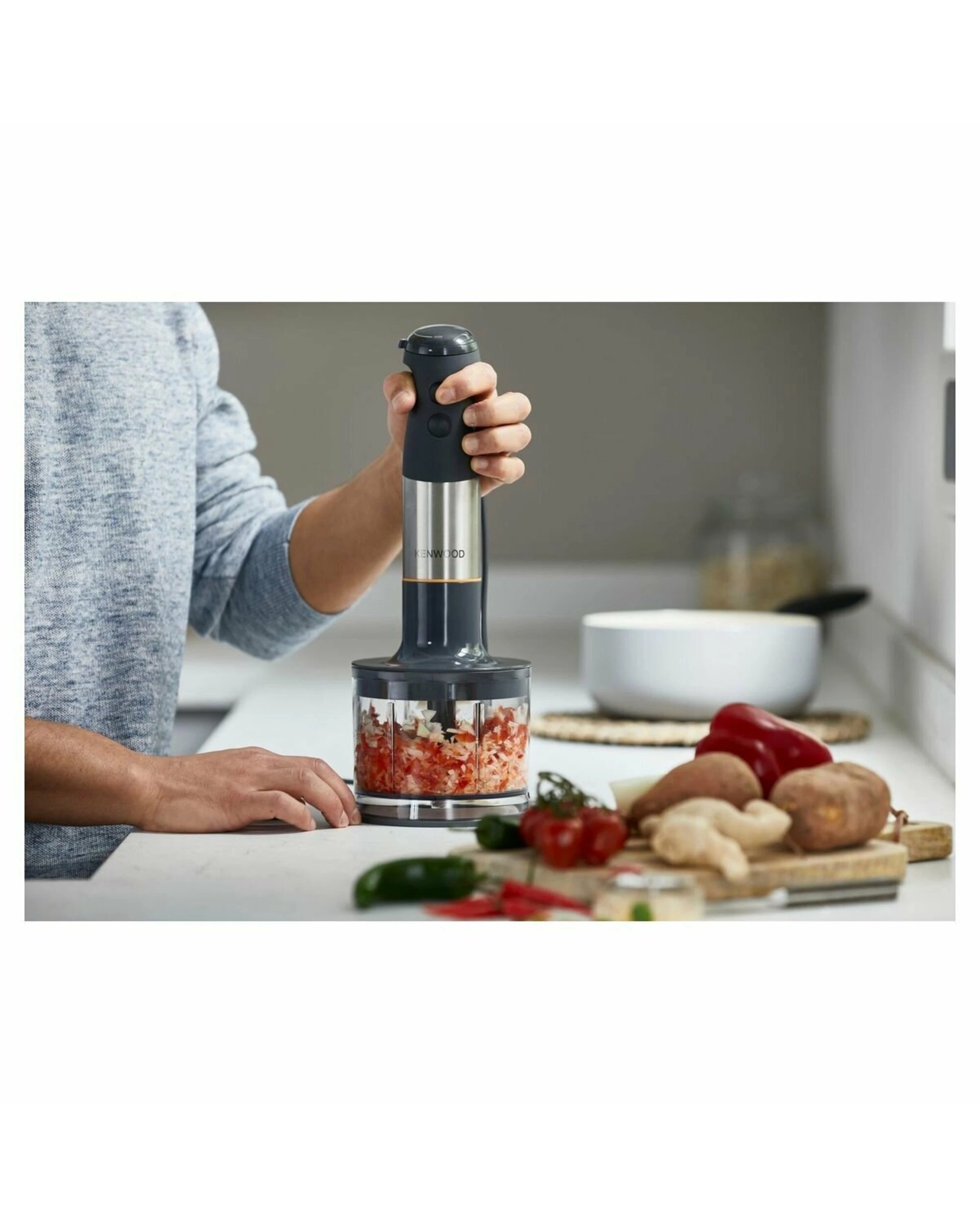 5 Kenwood TriBlade XL Hand Blender - Grey, 5 of 5