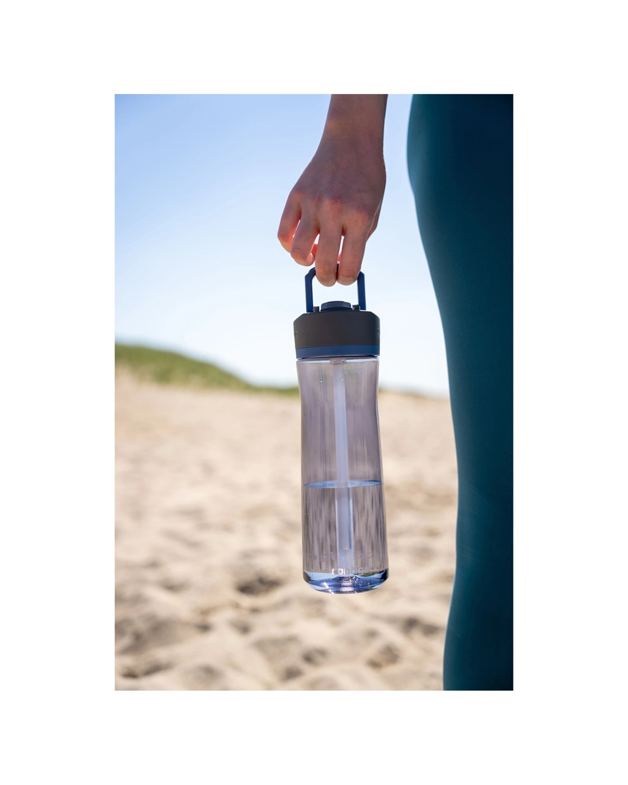 6 Contigo Ashland 2.0 Autospout Bottle 709ml Tritan Leakproof Push Button Hydration - Blue, 6 of 7