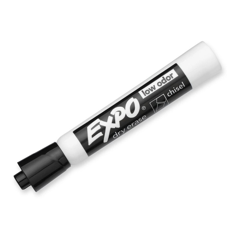 2 Expo Whiteboard Markers Chisel Black 36 Pack, 2 of 4