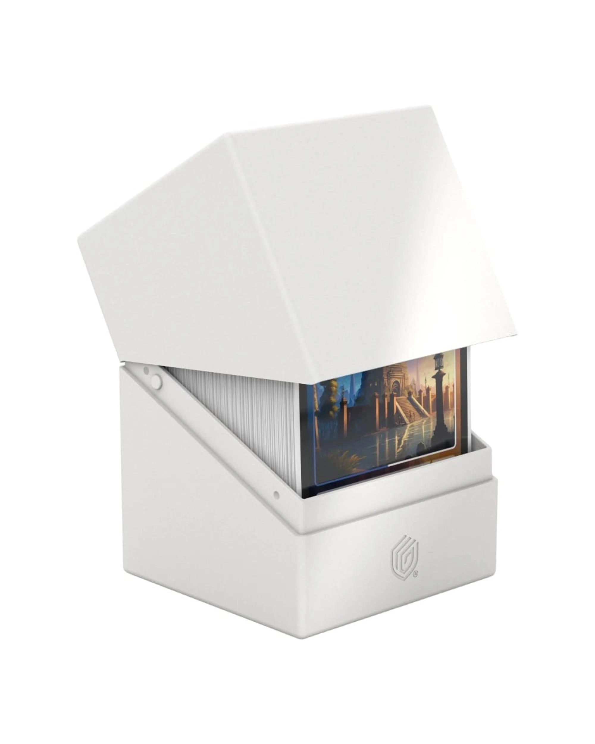 2 Ultimate Guard Boulder 100+ Solid Deck Case - White, 2 of 9