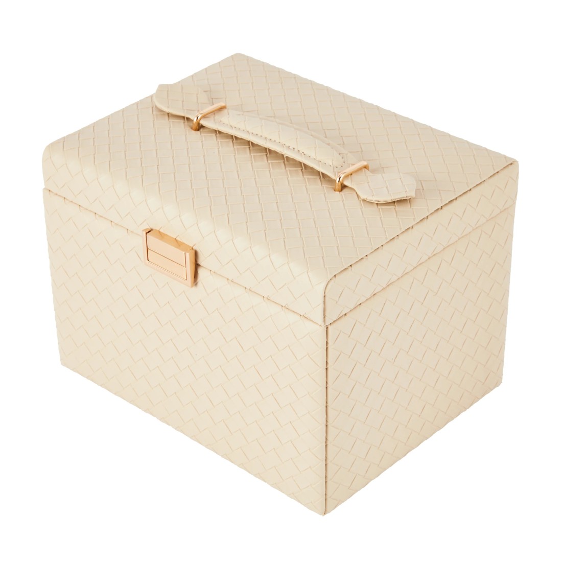 1 Weave Jewellery Case - Nude, 1 of 6