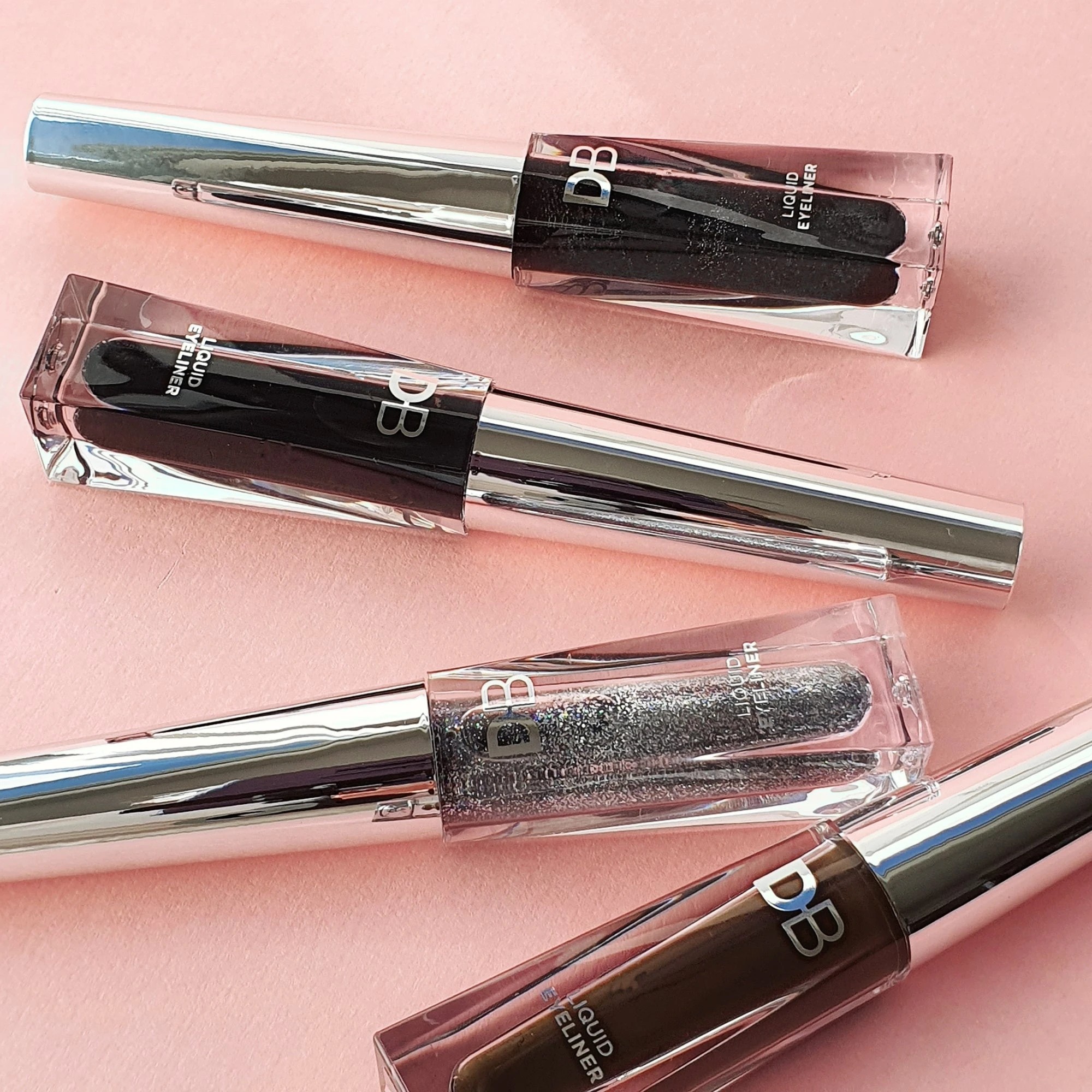 4 DB Designer Brands Liquid Eyeliner - Black Silver Glitter, 4 of 4
