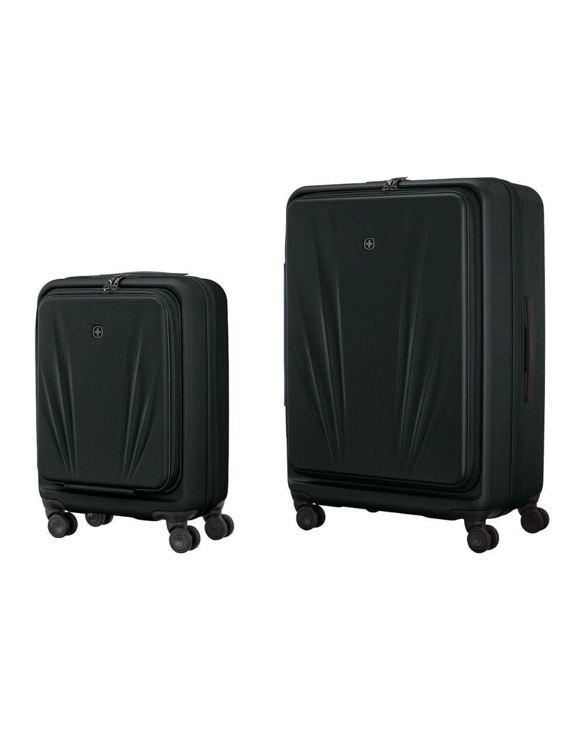 1 Wenger Skyon Hardside 2 Piece Luggage Set Black, 1 of 10