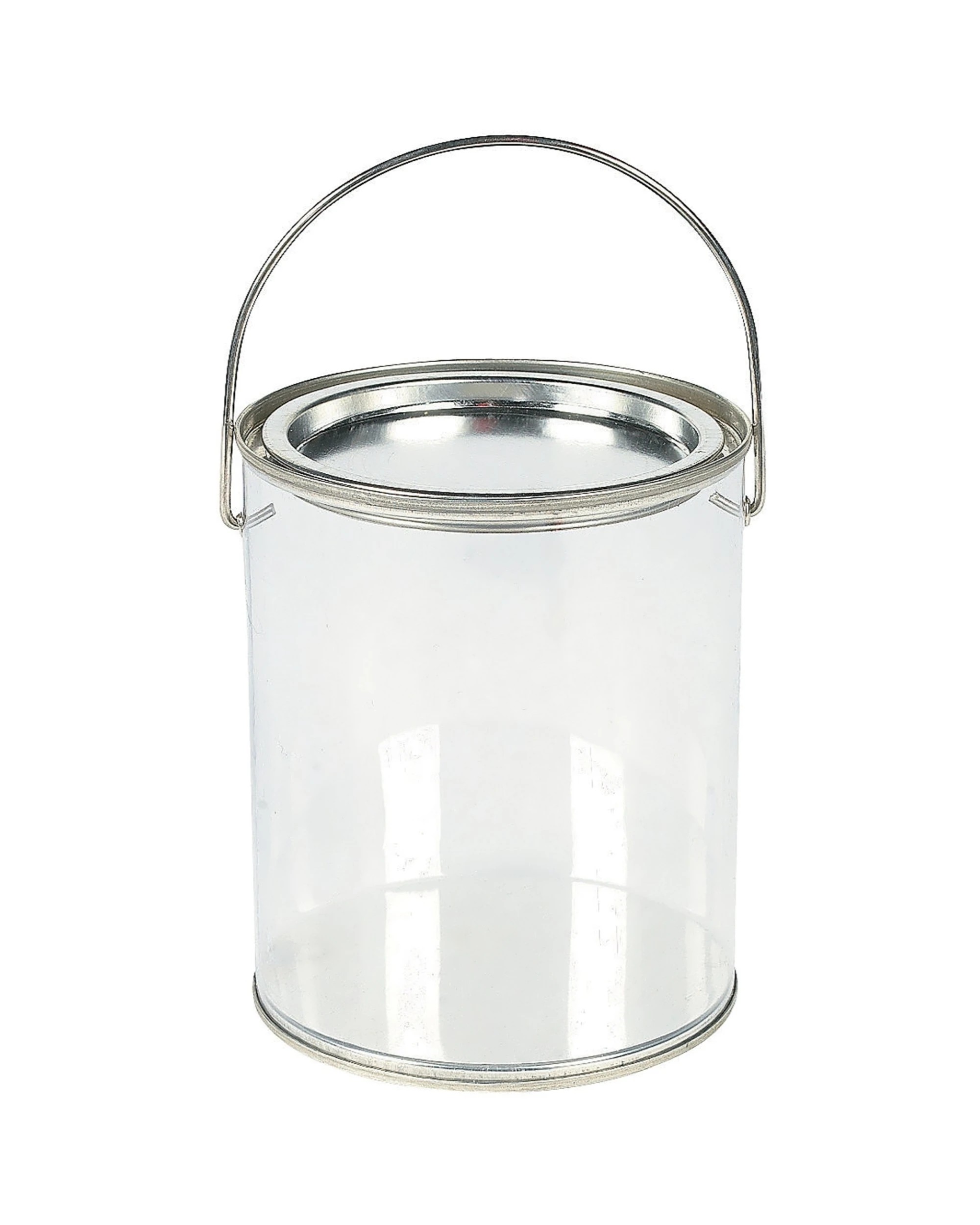 1 Fun Express Clear Plastic Paint Bucket Container - Clear, 1 of 1