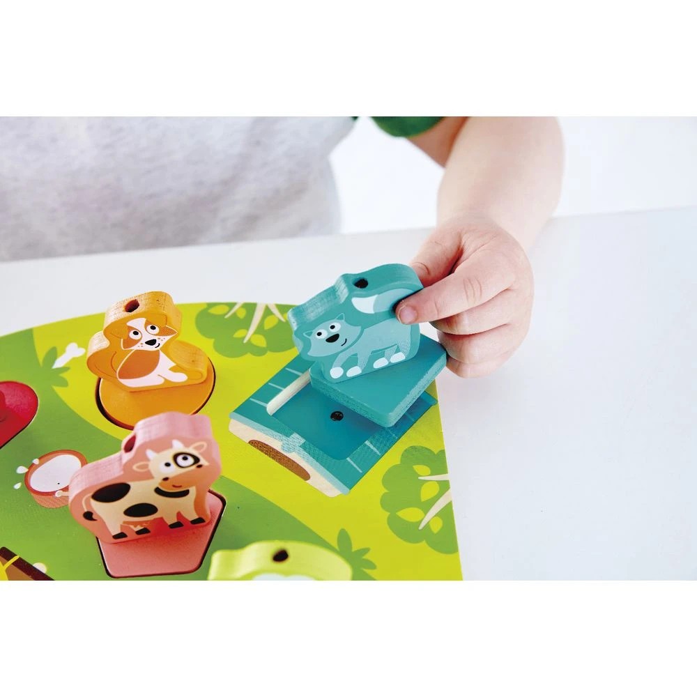 4 Hape Farmyard Sound Puzzle, 4 of 4