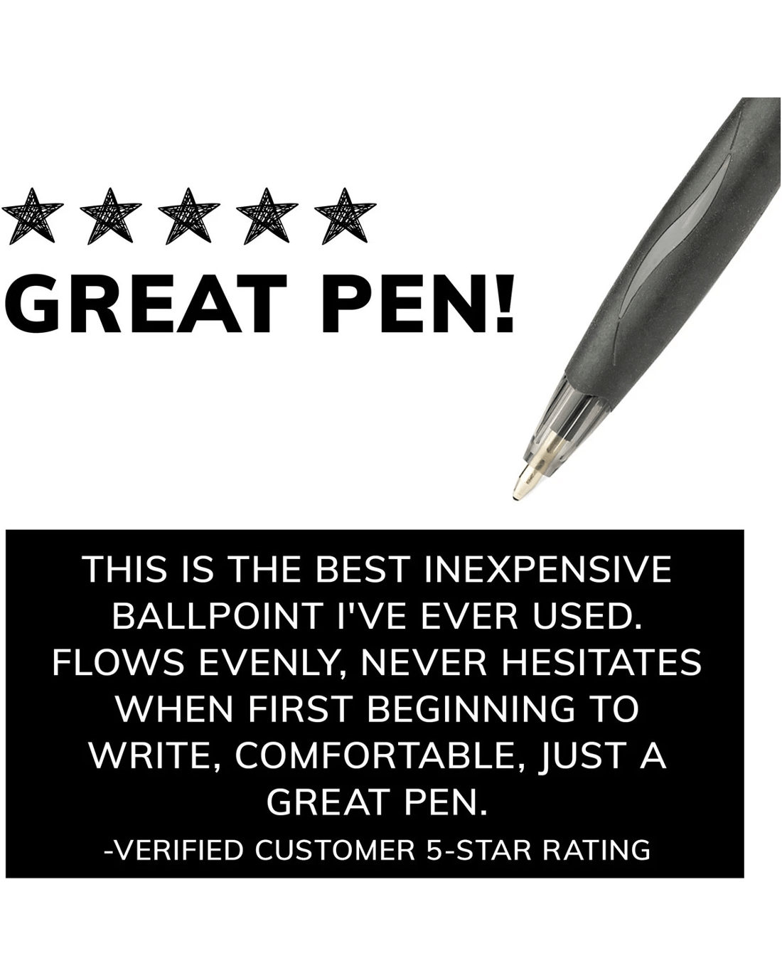 9 4 Pack BIC Atlantis Ball Pens, 9 of 9