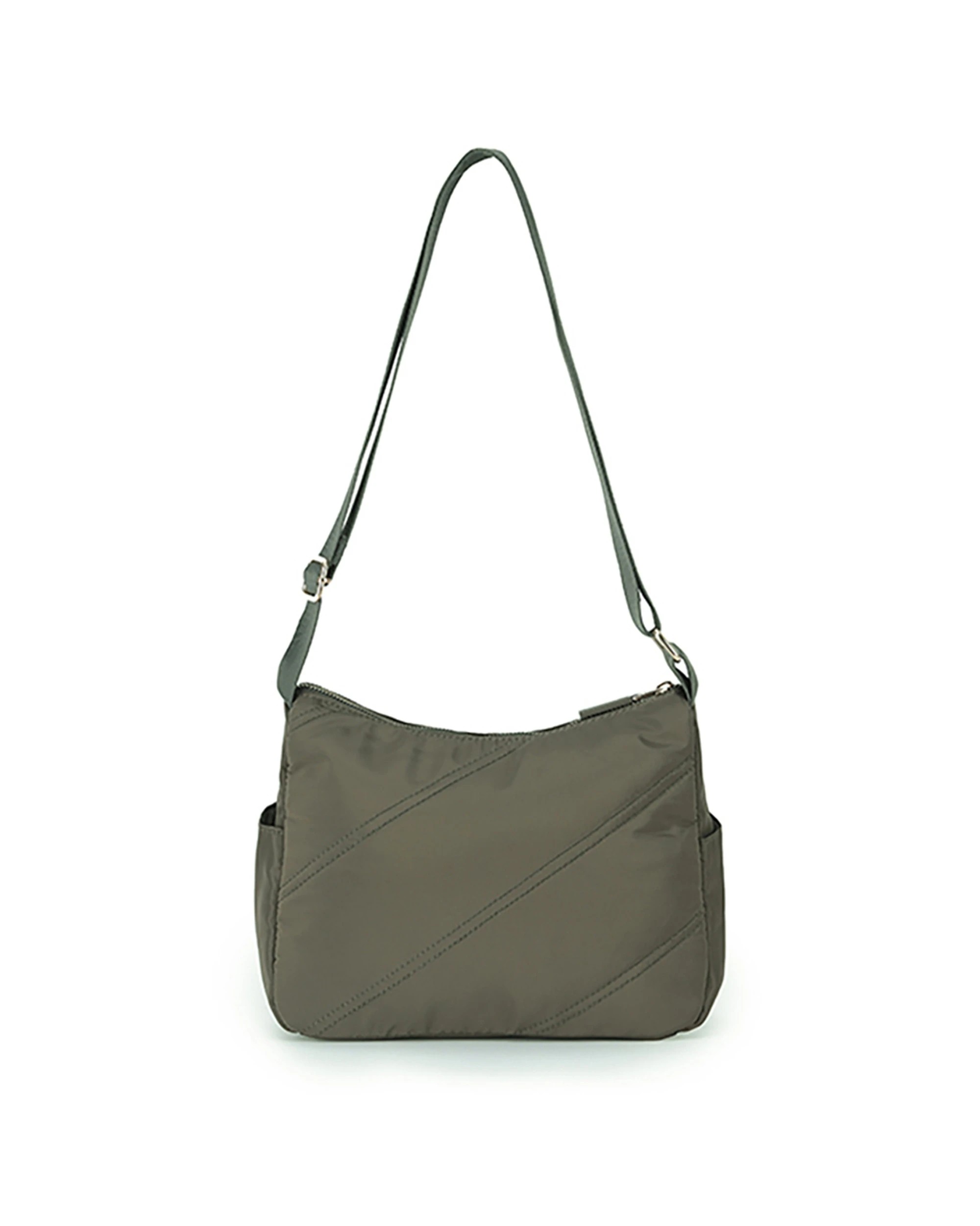 2 Tosca Vegan Shoulder Minimalist Crossbody Handbag - Beige, 2 of 3