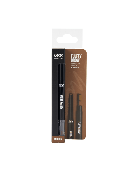 OXX Cosmetics Fluff & Shape Brow Pencil - Medium Brown