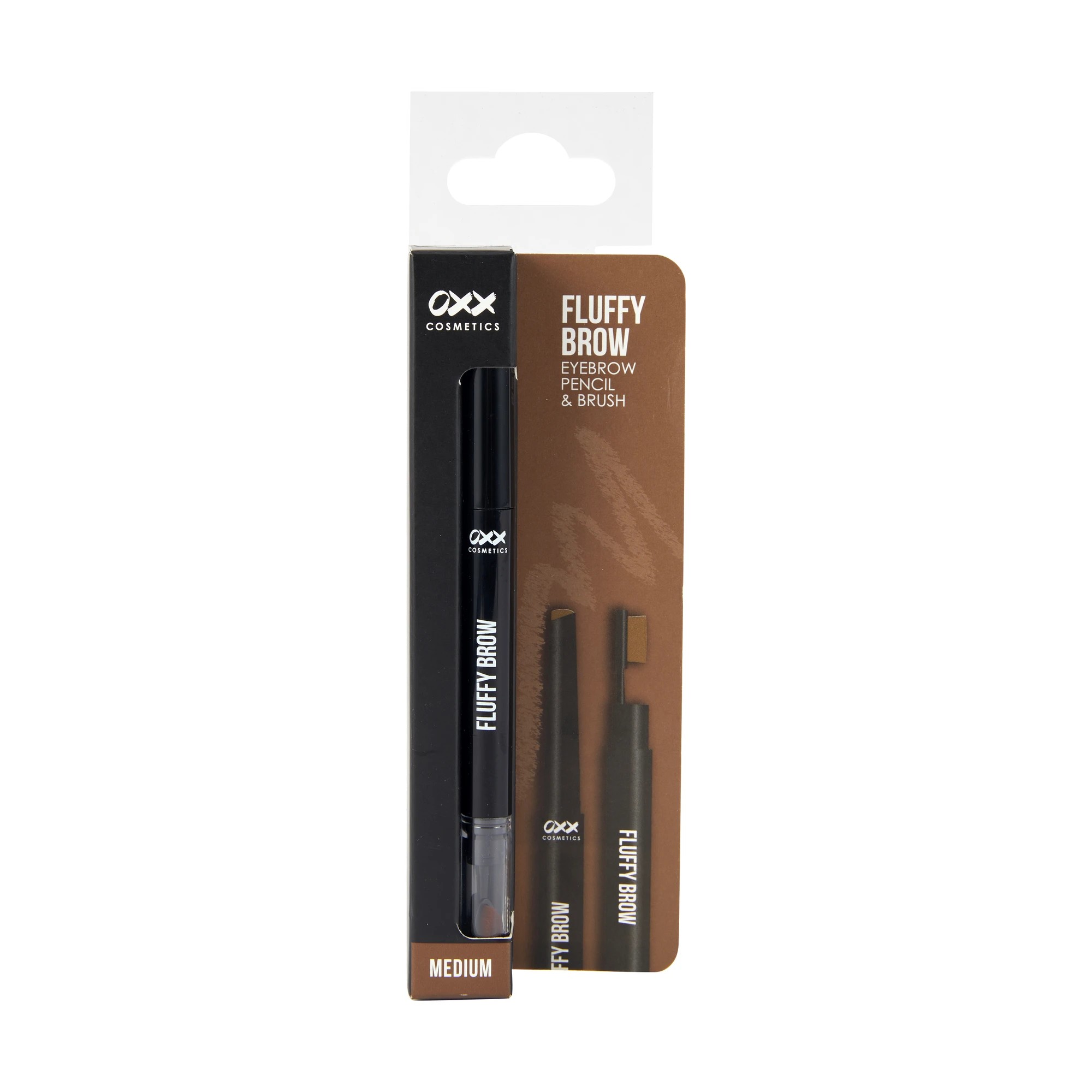 1 OXX Cosmetics Fluff & Shape Brow Pencil - Medium Brown, 1 of 6