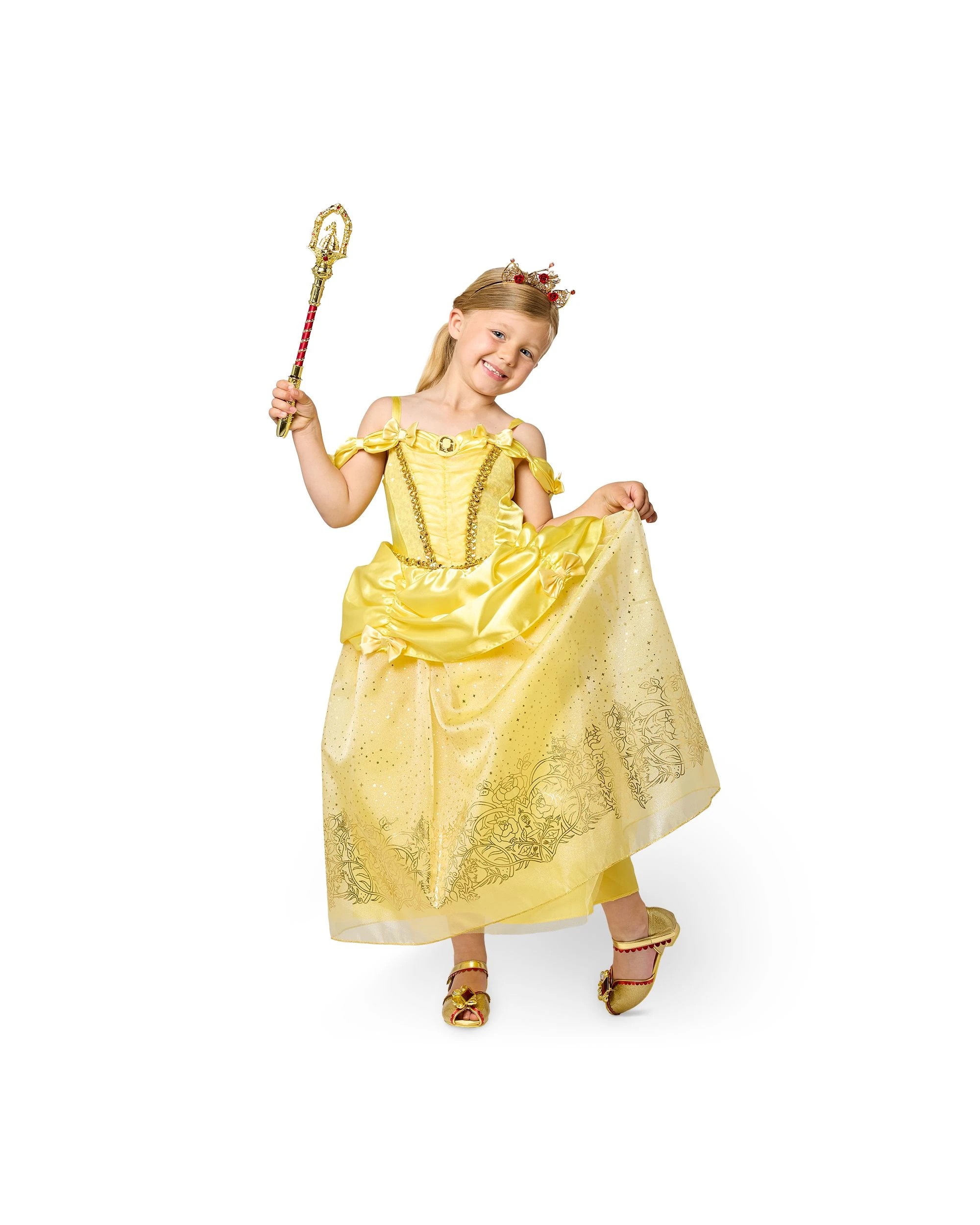 5 Disney Belle Costume
 - Yellow, 5 of 5