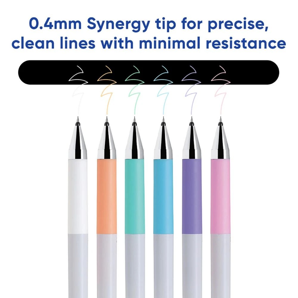 3 PILOT Juice Up Retractable Pastel Gel Pen 0.4mm 6 Pack, 3 of 6