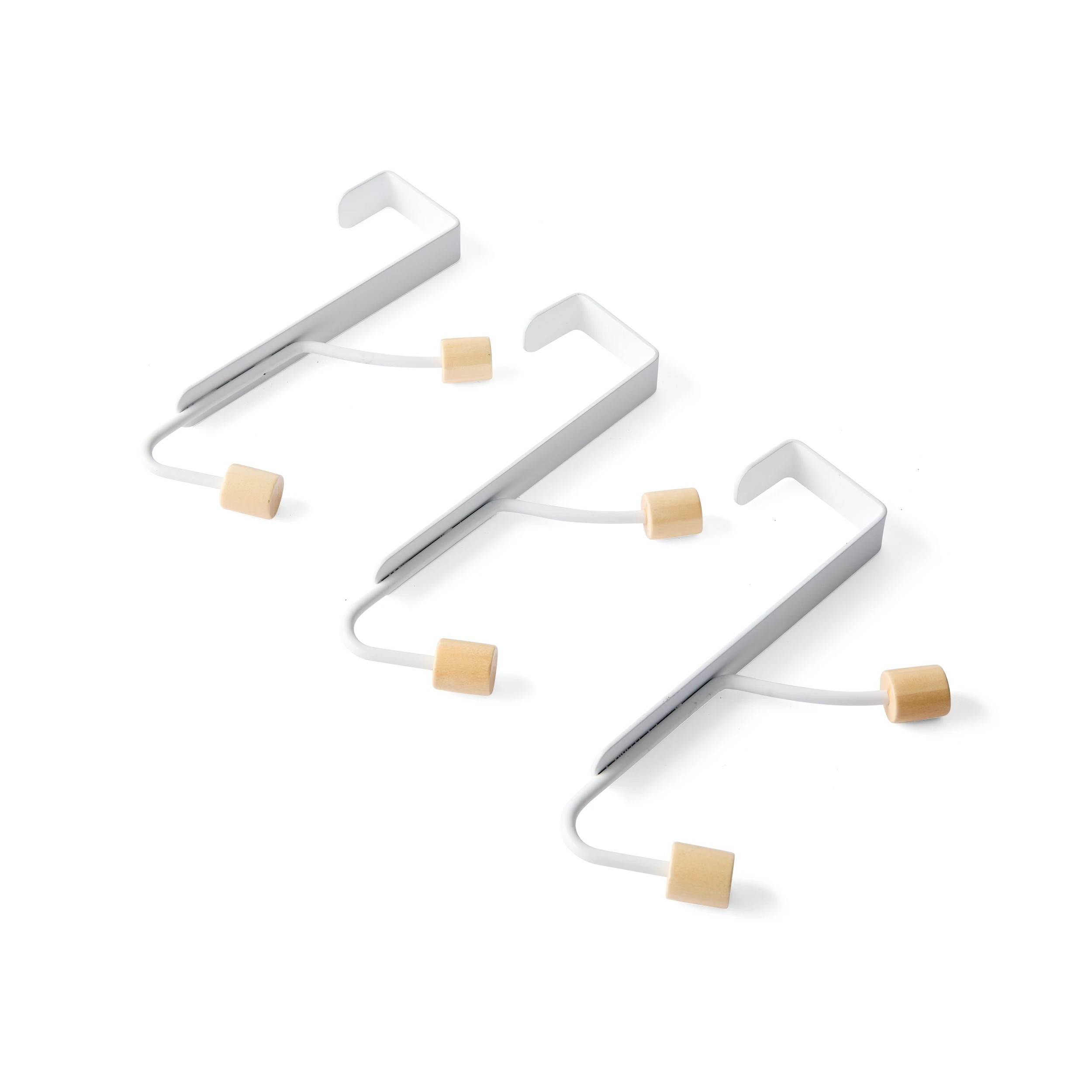 4 3 Pack Over The Door Hooks, 4 of 9