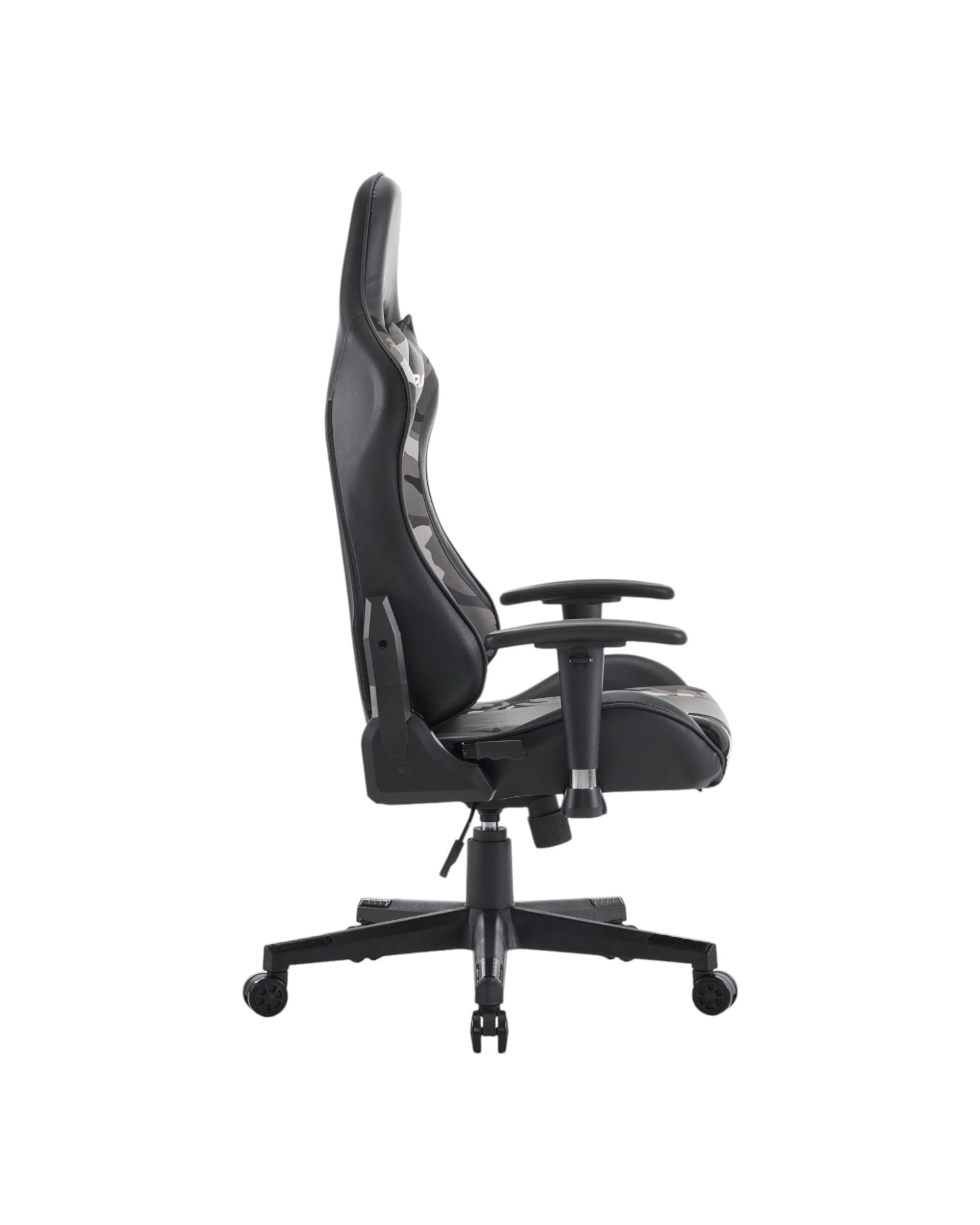 3 Playmax Elite Fabric Gaming Chair - Black and Grey Camo - Multi, 3 of 7