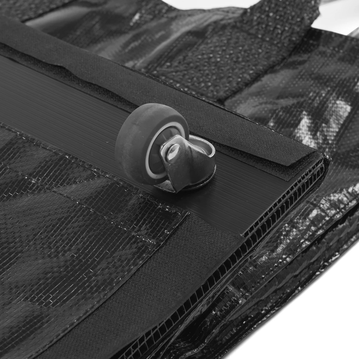 7 91cm Foldable Shopping Trolley - Black, 7 of 10