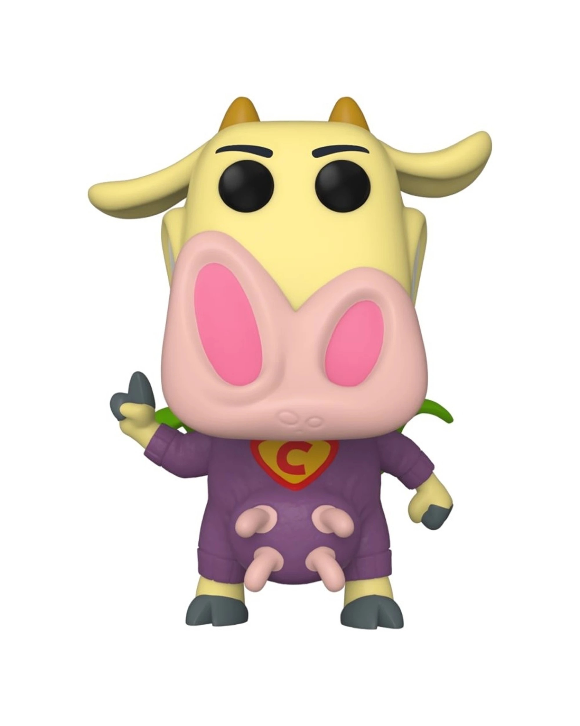 1 Pop Cow And Chicken - Super Cow - Action Figure - Vinyl Figurine - Plastic 10cm - Multi, 1 of 3