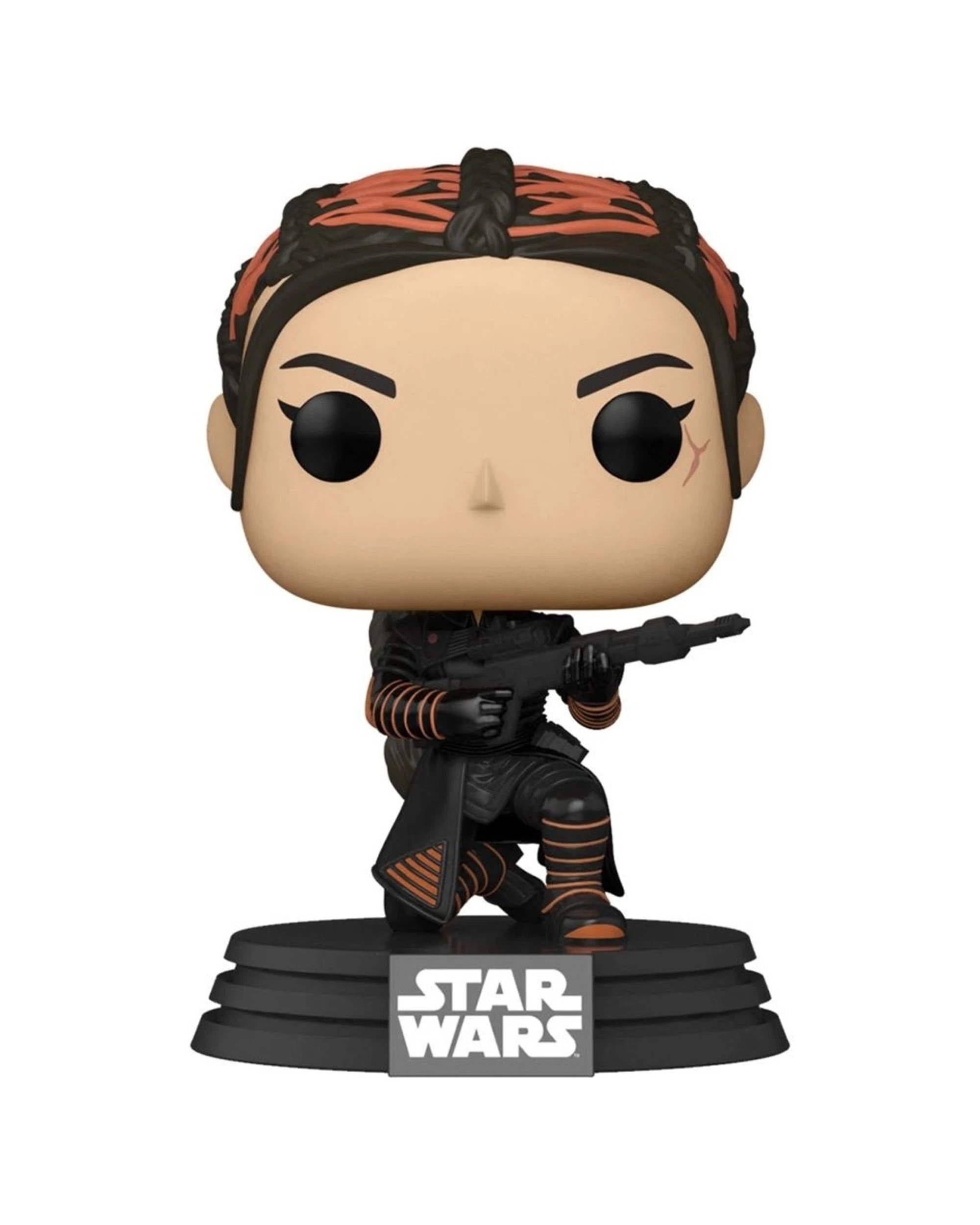 1 Pop Vinyl Figurine Star Wars Book Of Boba Fett Fennec Shand 10cm Collectible - Black, 1 of 3