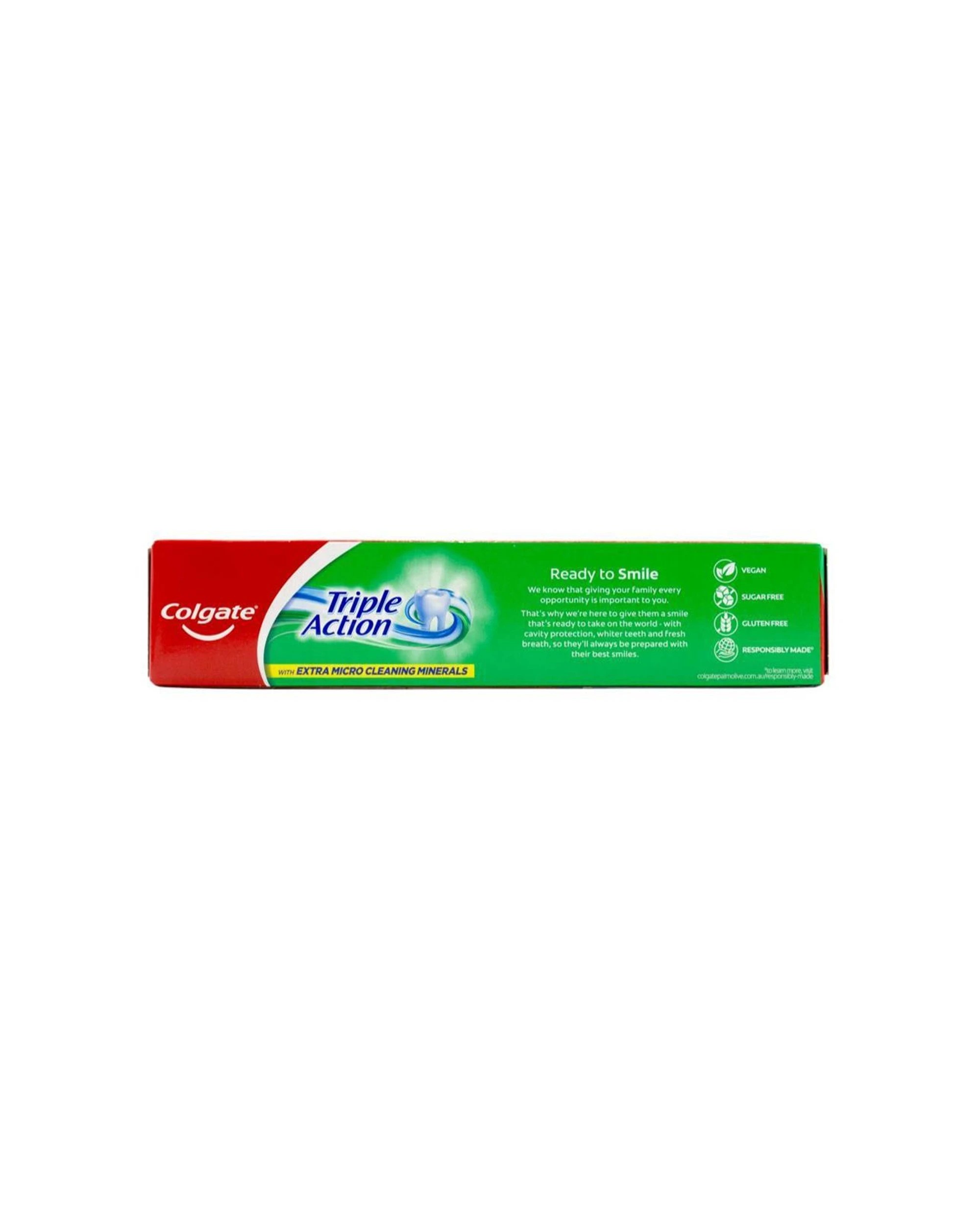 4 Colgate 12pk Fluoride Toothpaste Tube Triple Action Original Mint 160g - Multi, 4 of 4